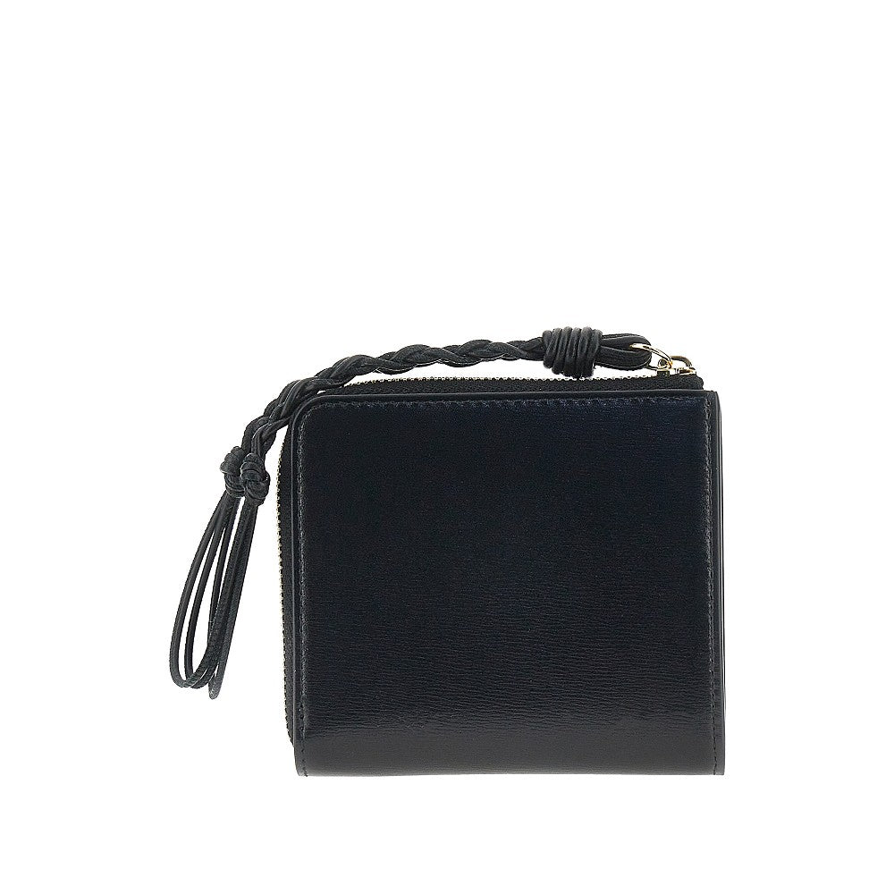 Jil Sander Women 'Tangle' Leather Zippered Cardholder JIL SANDER