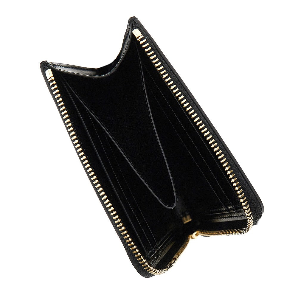 Jil Sander Women 'Tangle' Leather Zippered Cardholder JIL SANDER