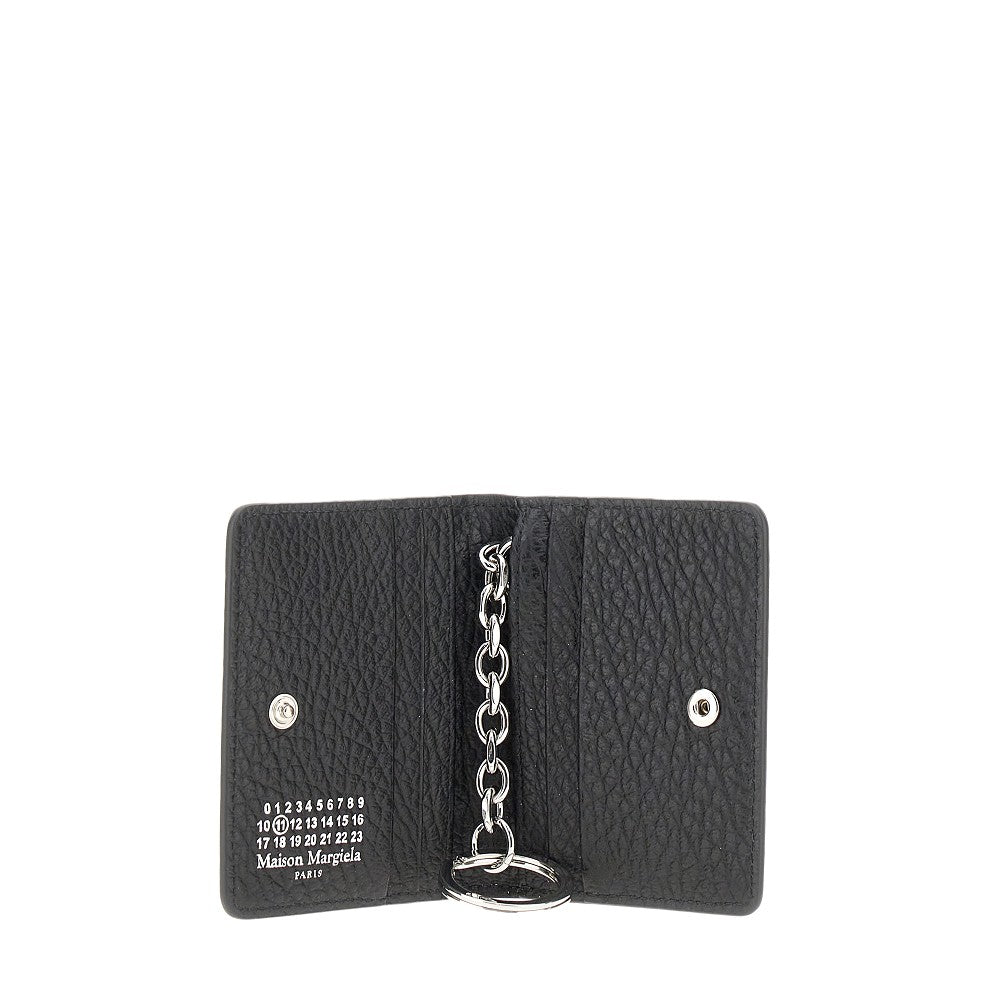 Maison Margiela Women Leather Cardholder With Key-Ring MAISON MARGIELA