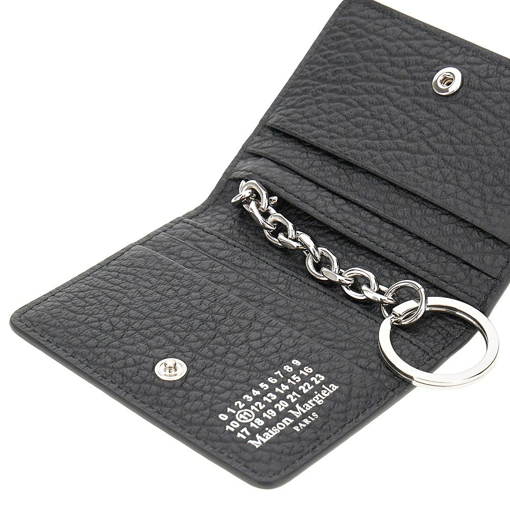 Maison Margiela Women Leather Cardholder With Key-Ring MAISON MARGIELA