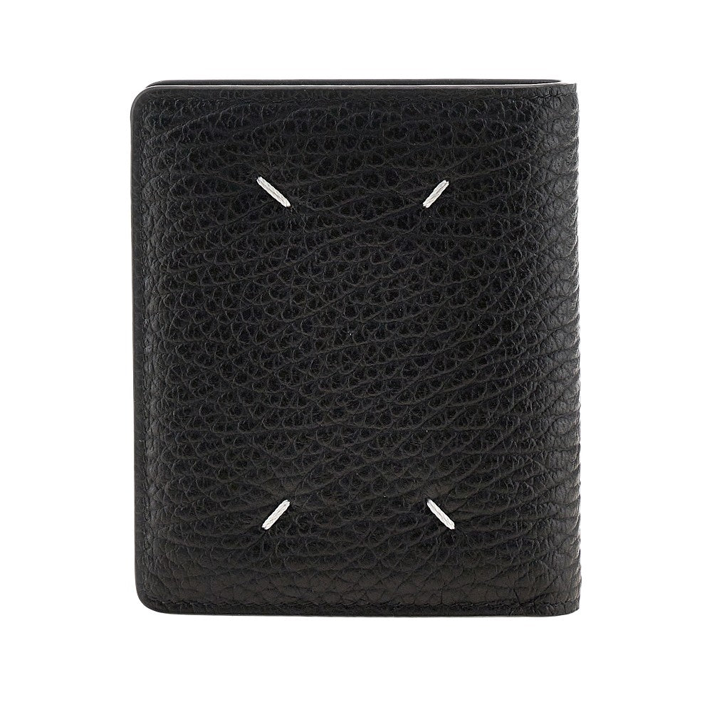 Maison Margiela Men 'Four Stitches' Grained Leather Wallet MAISON MARGIELA