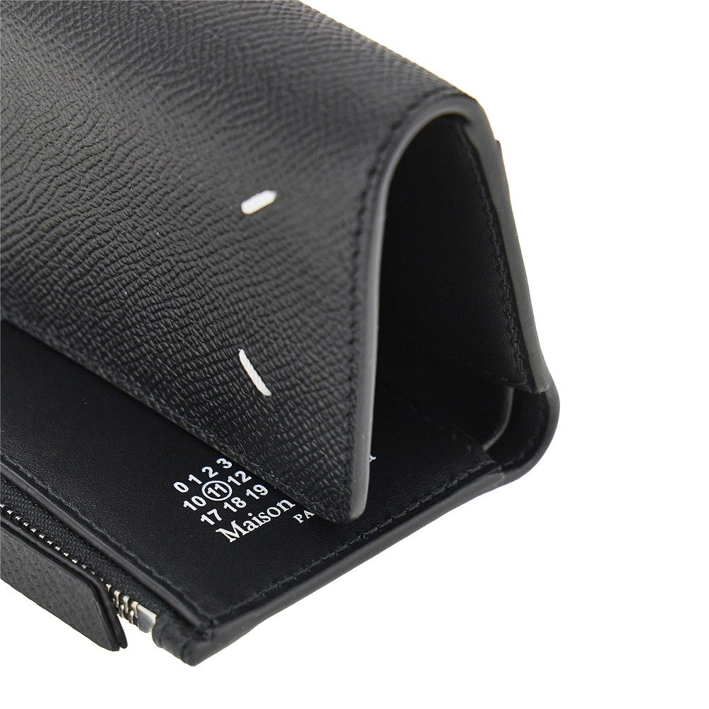 Maison Margiela Men Grained Leather Tri-Fold Wallet MAISON MARGIELA