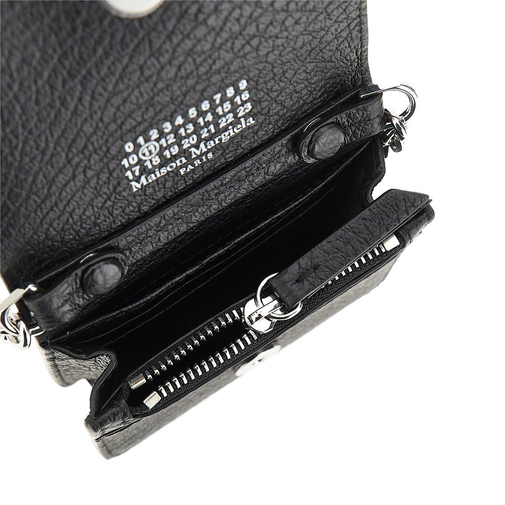 Maison Margiela Men Leather Wallet With Chain Strap MAISON MARGIELA