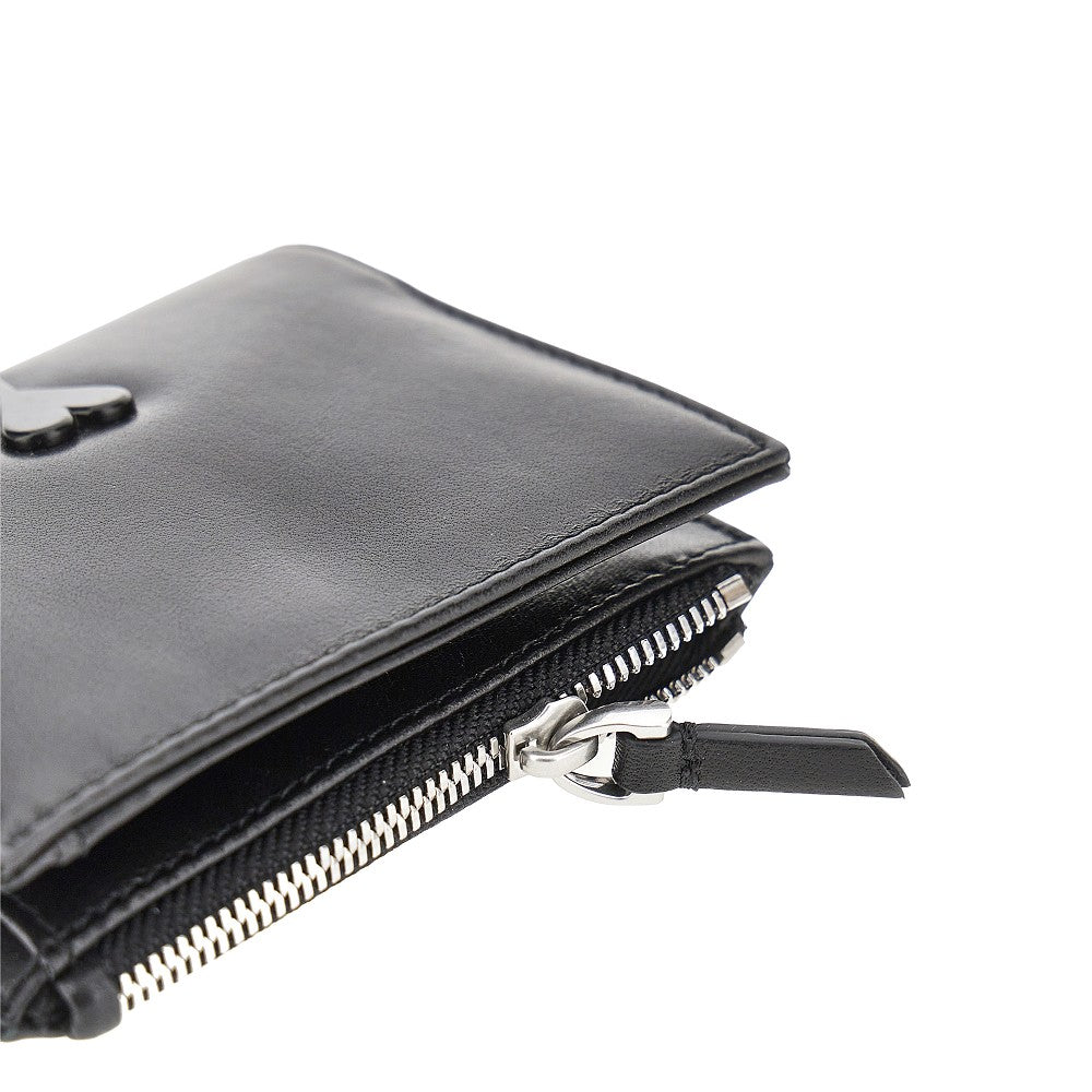 Ami Men Leather Bi-Fold Voulez-Vous Wallet AMI PARIS