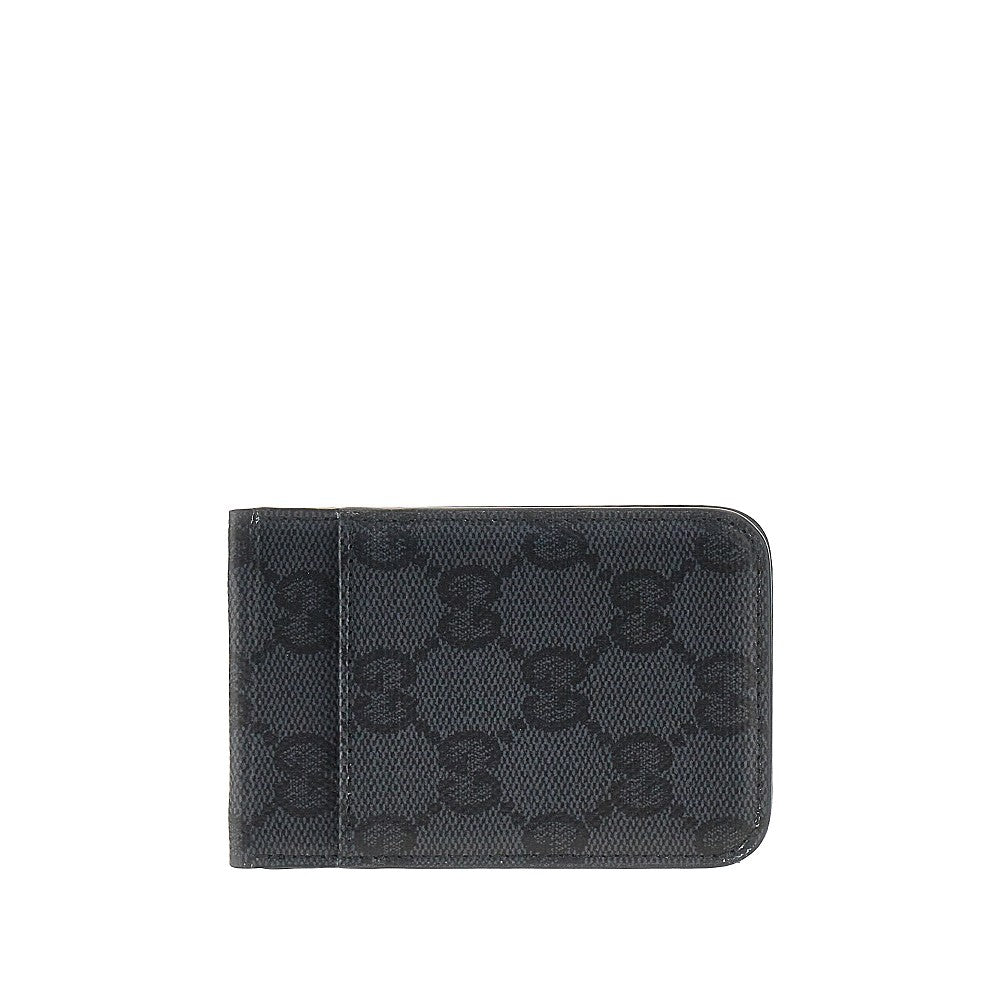 Gucci Men Gg Supreme Magnetic Card Holder GUCCI