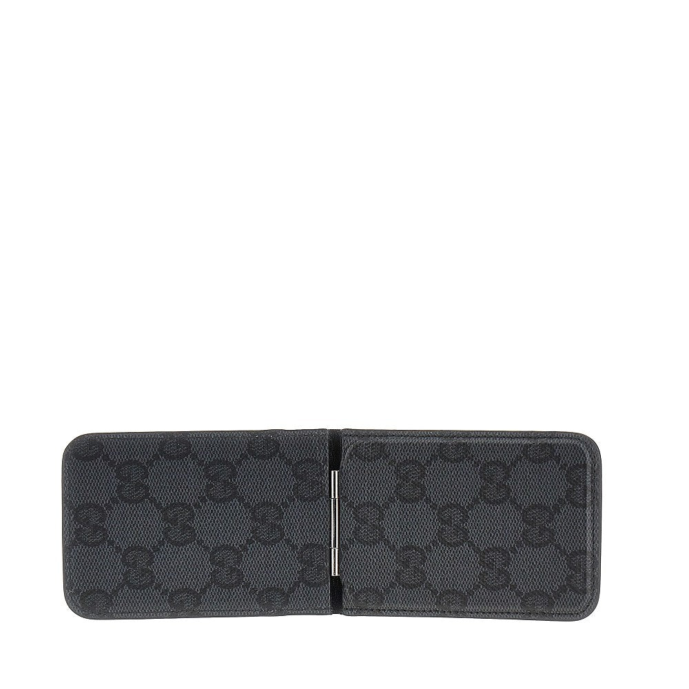 Gucci Men Gg Supreme Magnetic Card Holder GUCCI