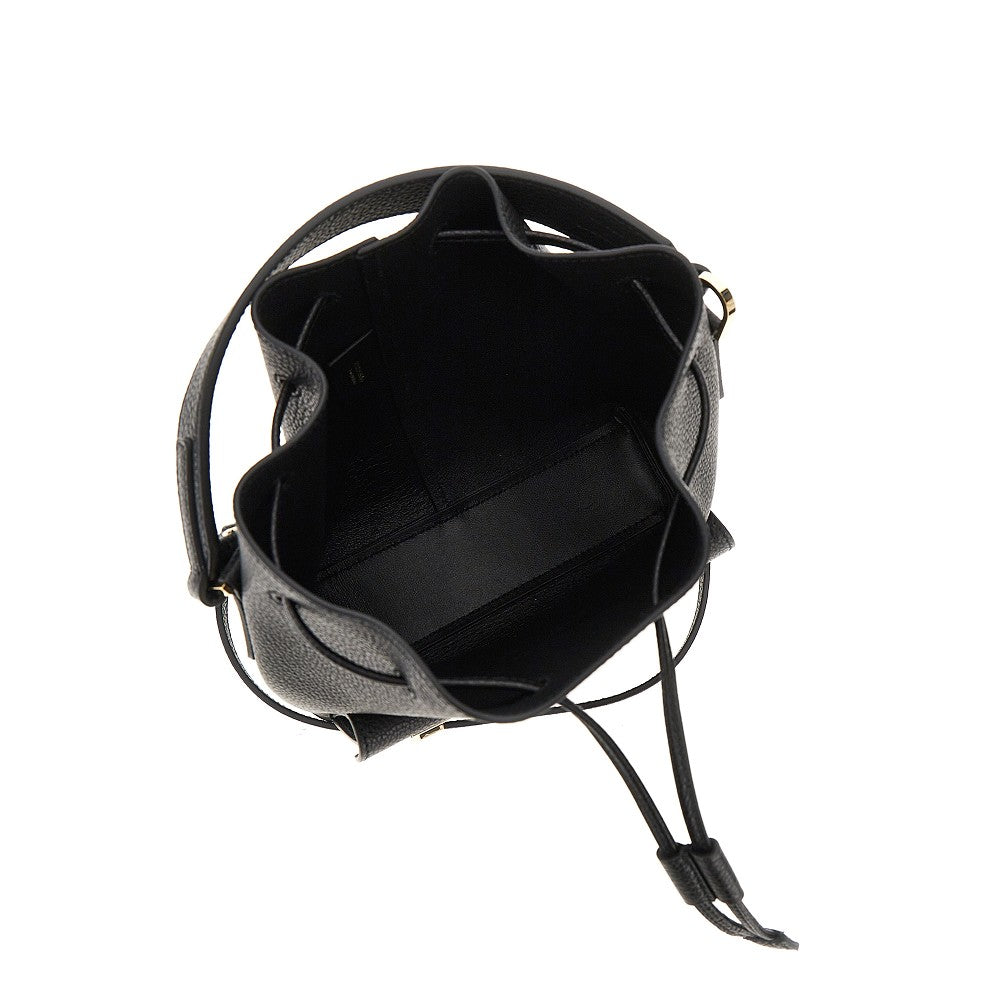 Ferragamo Women Grained Leather Multipocket Bucket Bag FERRAGAMO
