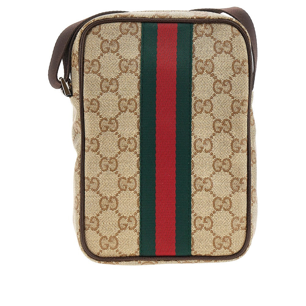 Gucci Men Gg Supreme Crossbody Mini Bag GUCCI