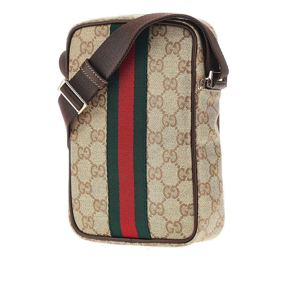 Gucci Men Gg Supreme Crossbody Mini Bag GUCCI