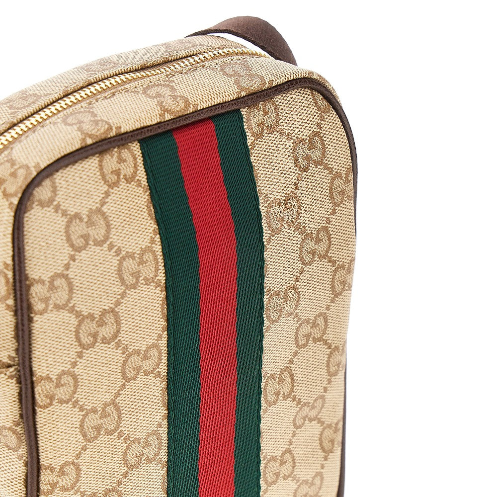 Gucci Men Gg Supreme Crossbody Mini Bag GUCCI