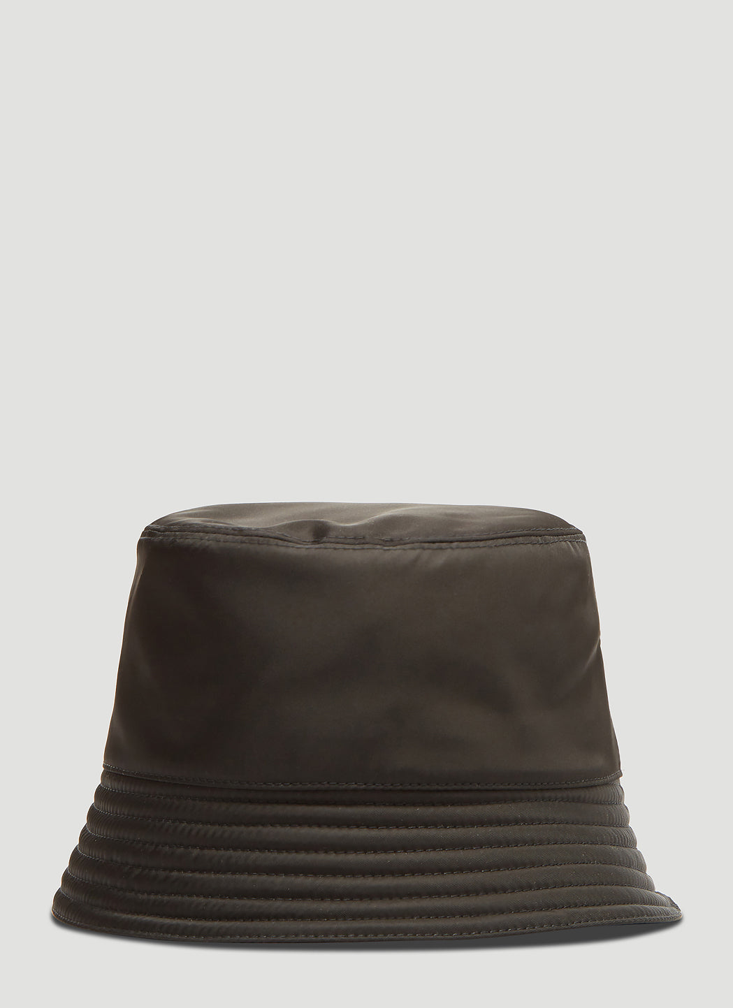 Prada Men Nylon Logo Bucket Hat PRADA