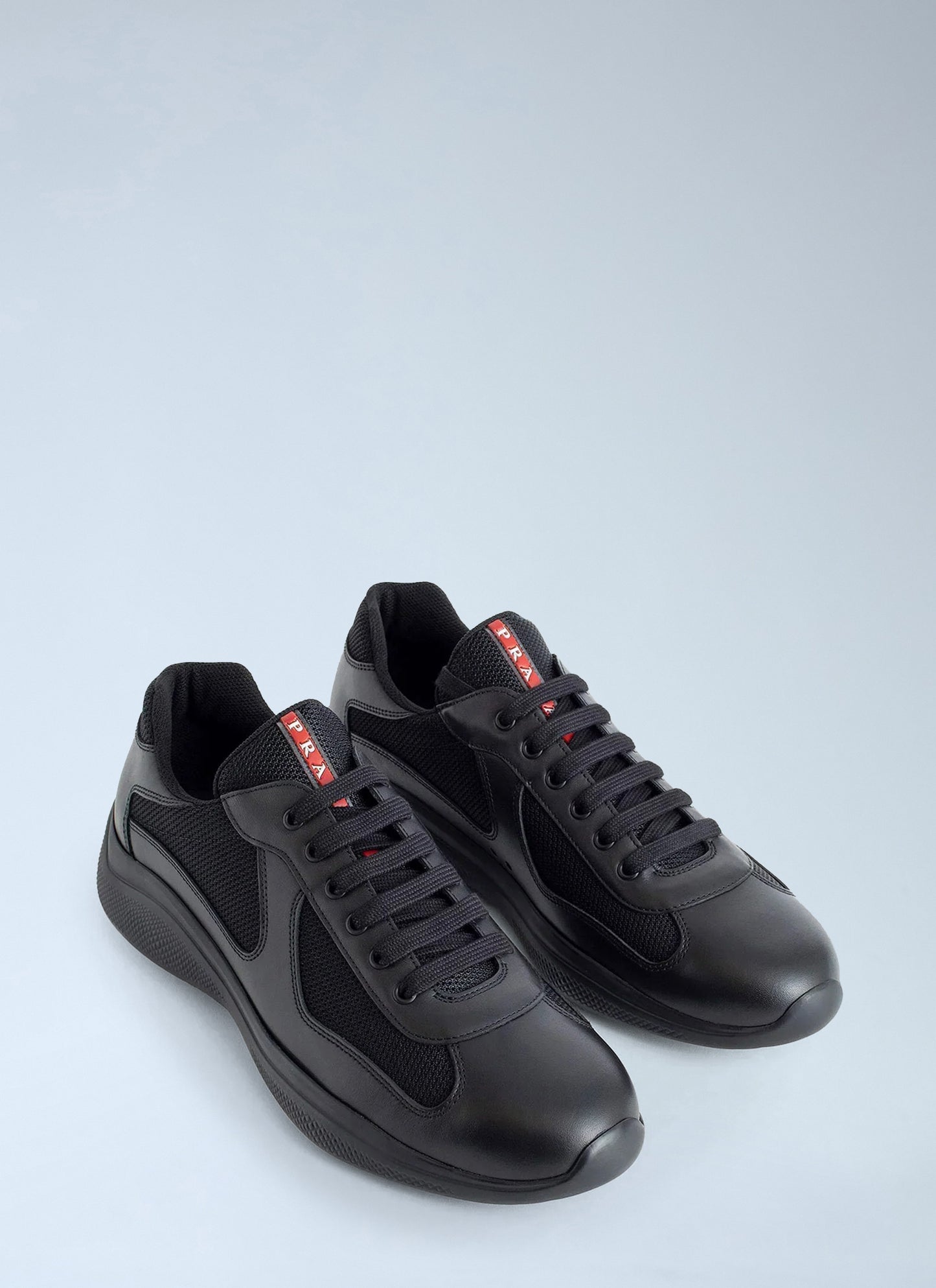 Prada Men America’S Cup Lace-Up Sneakers