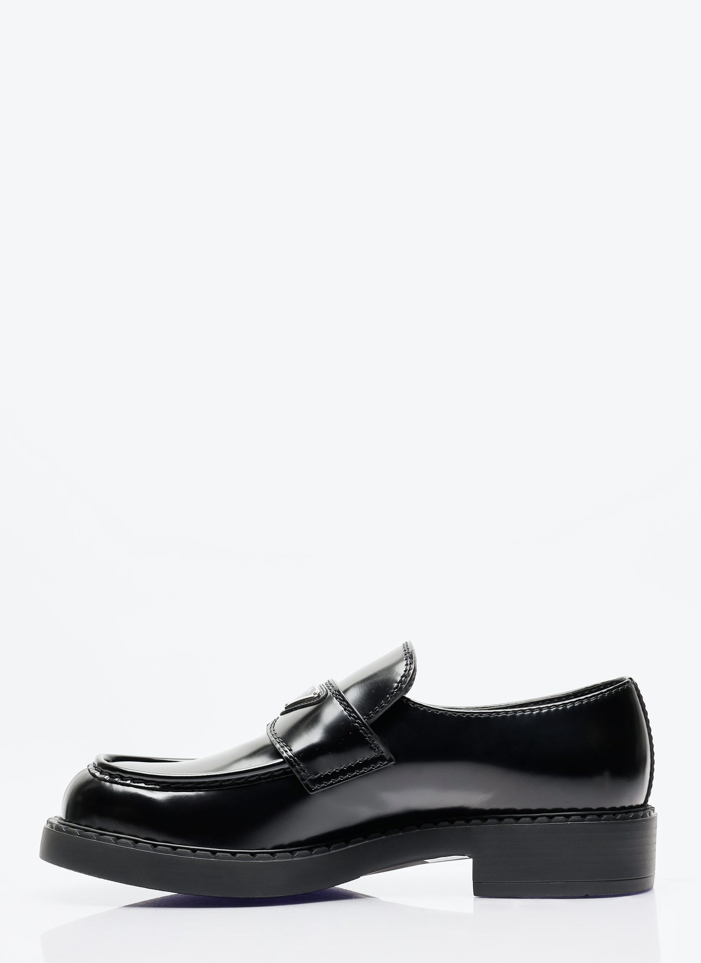 Prada Men Chocolate Loafers PRADA
