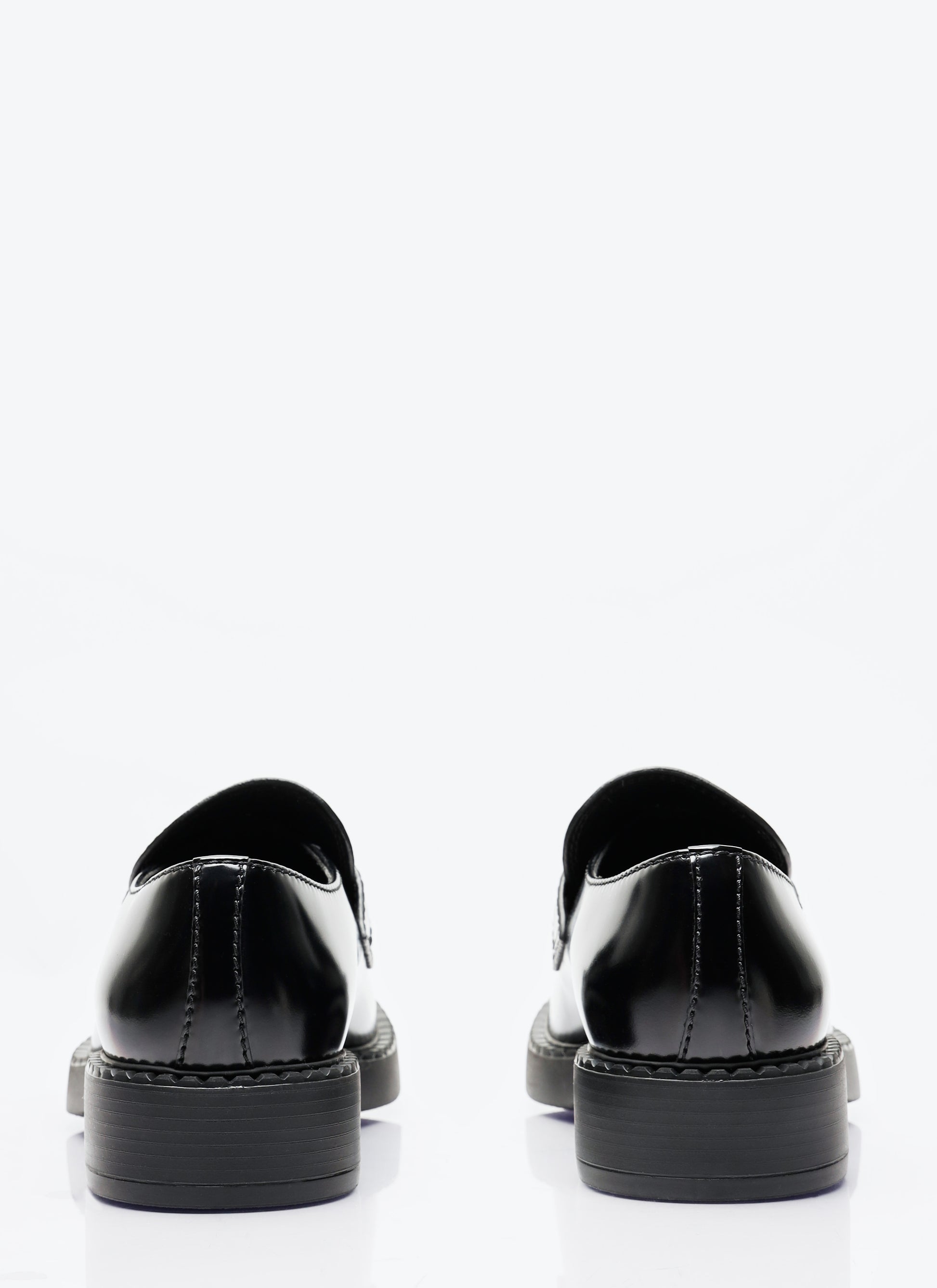 Prada Men Chocolate Loafers PRADA