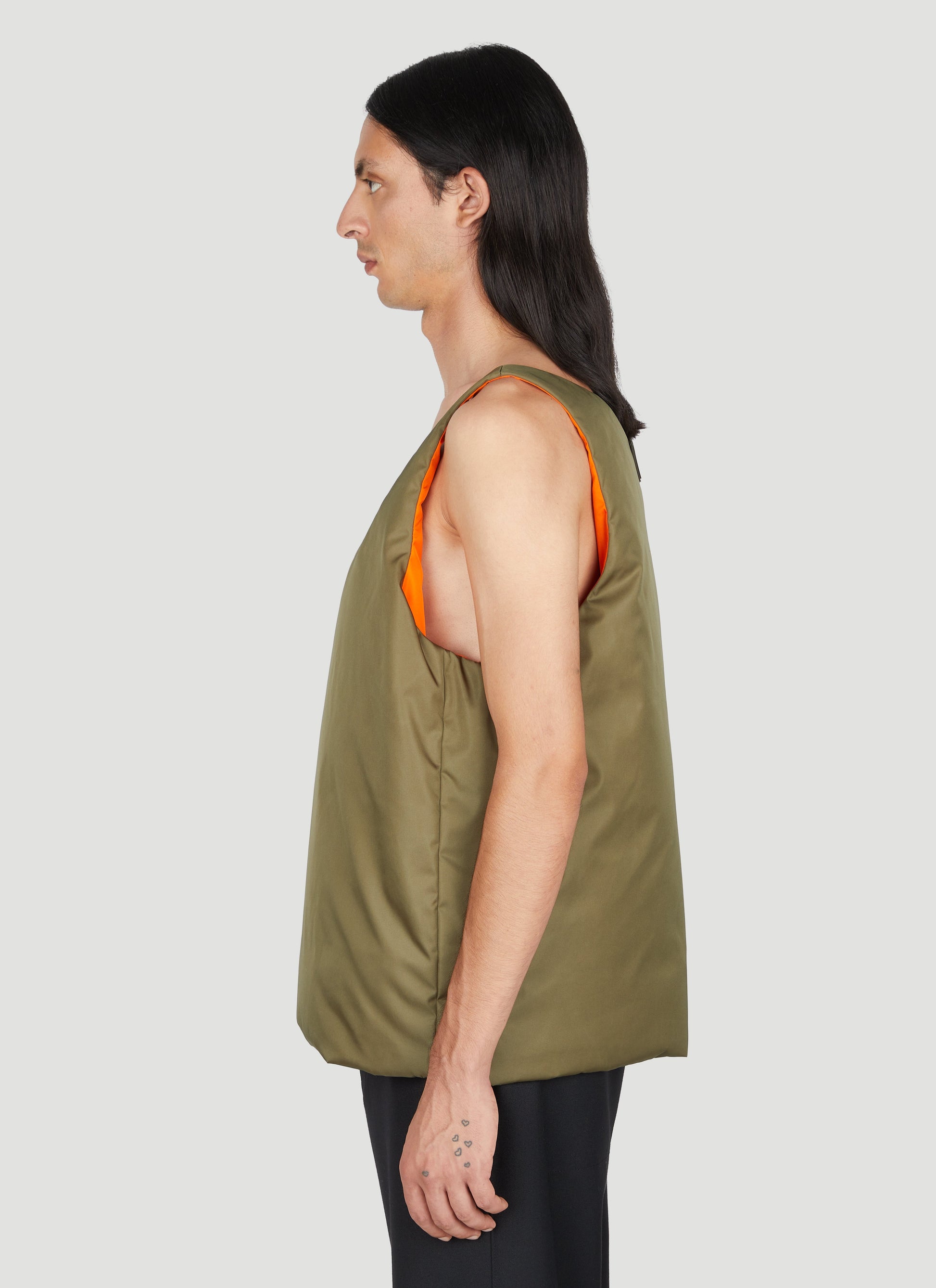 Prada Men Re Nylon Padded Gilet PRADA