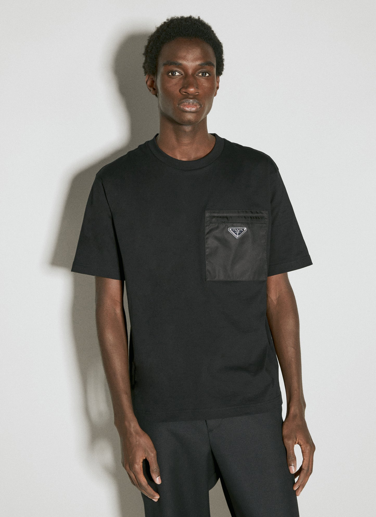 Prada Men Re-Nylon Pocket Jersey T-Shirt PRADA