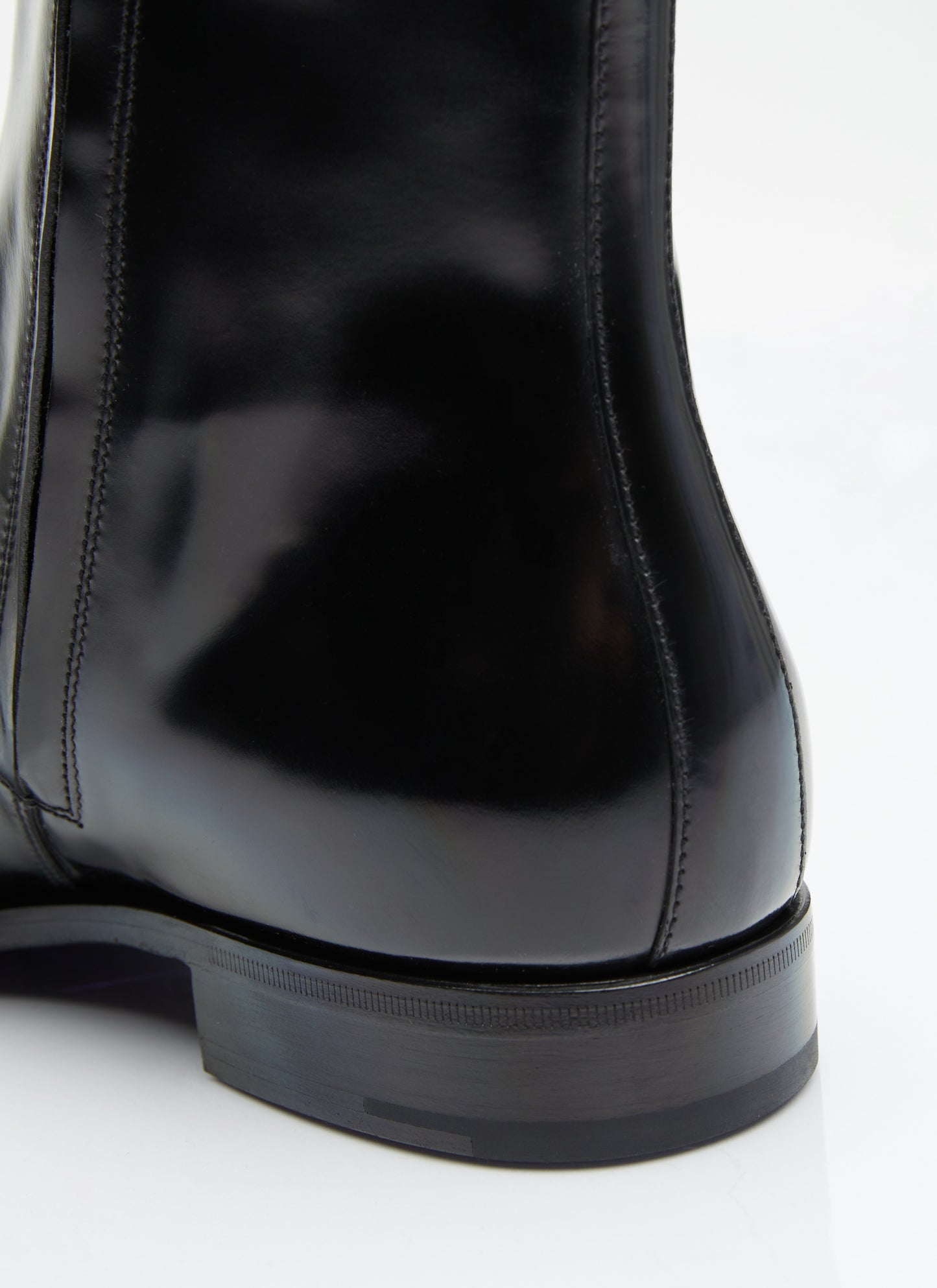 Prada Men Brushed Leather Boots PRADA
