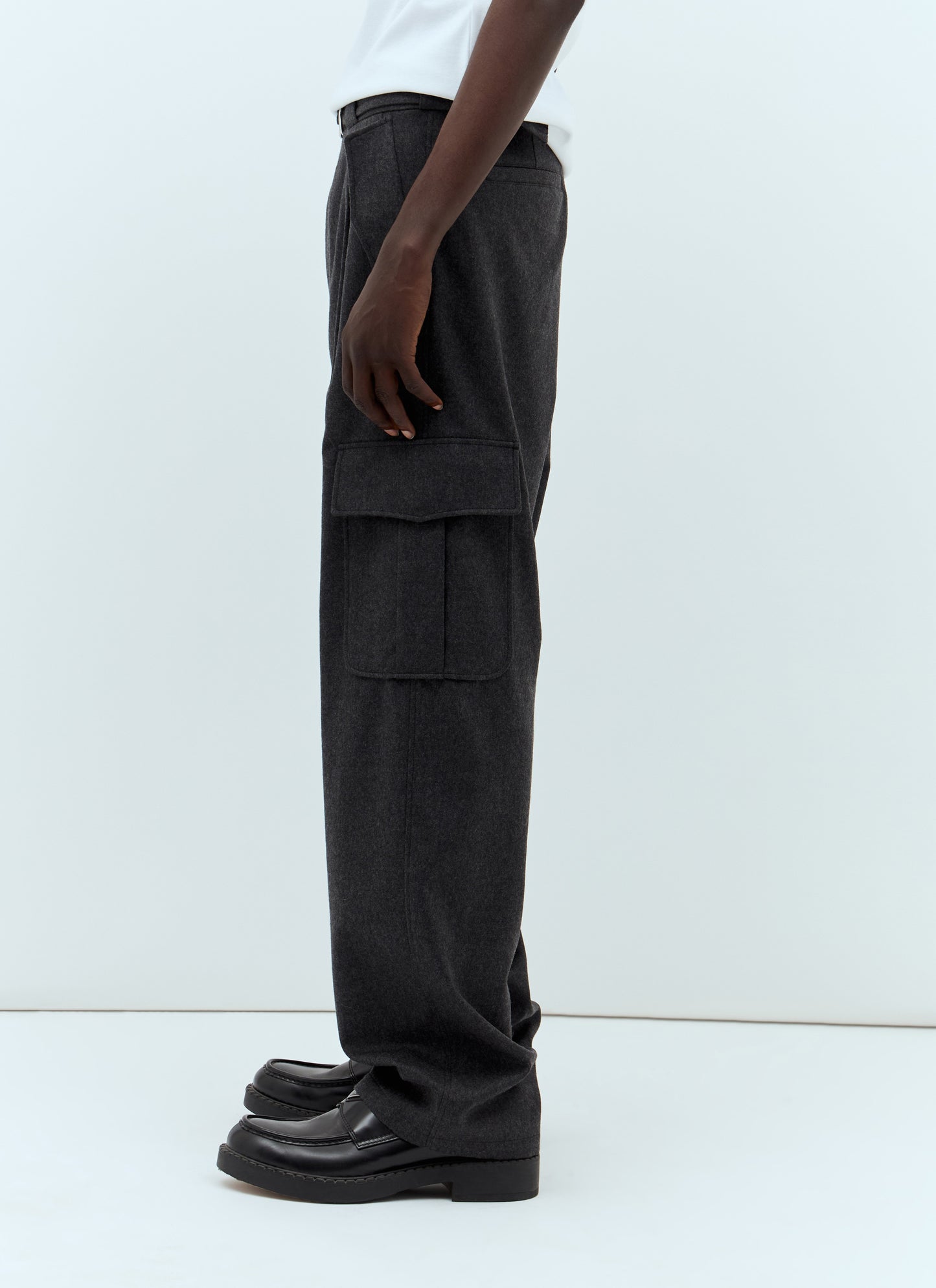 Prada Men Flannel Cargo Pants PRADA