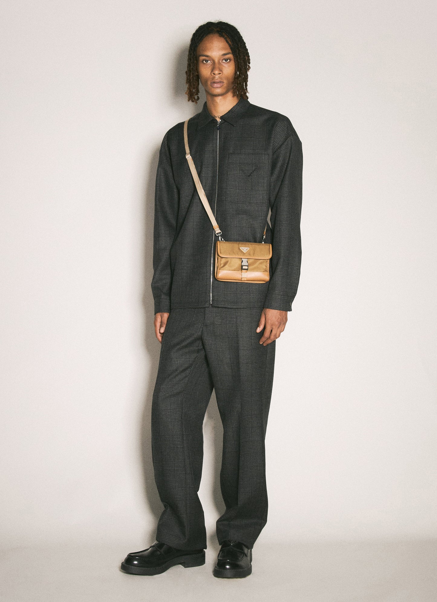Prada Men Wool Tailored Pants PRADA