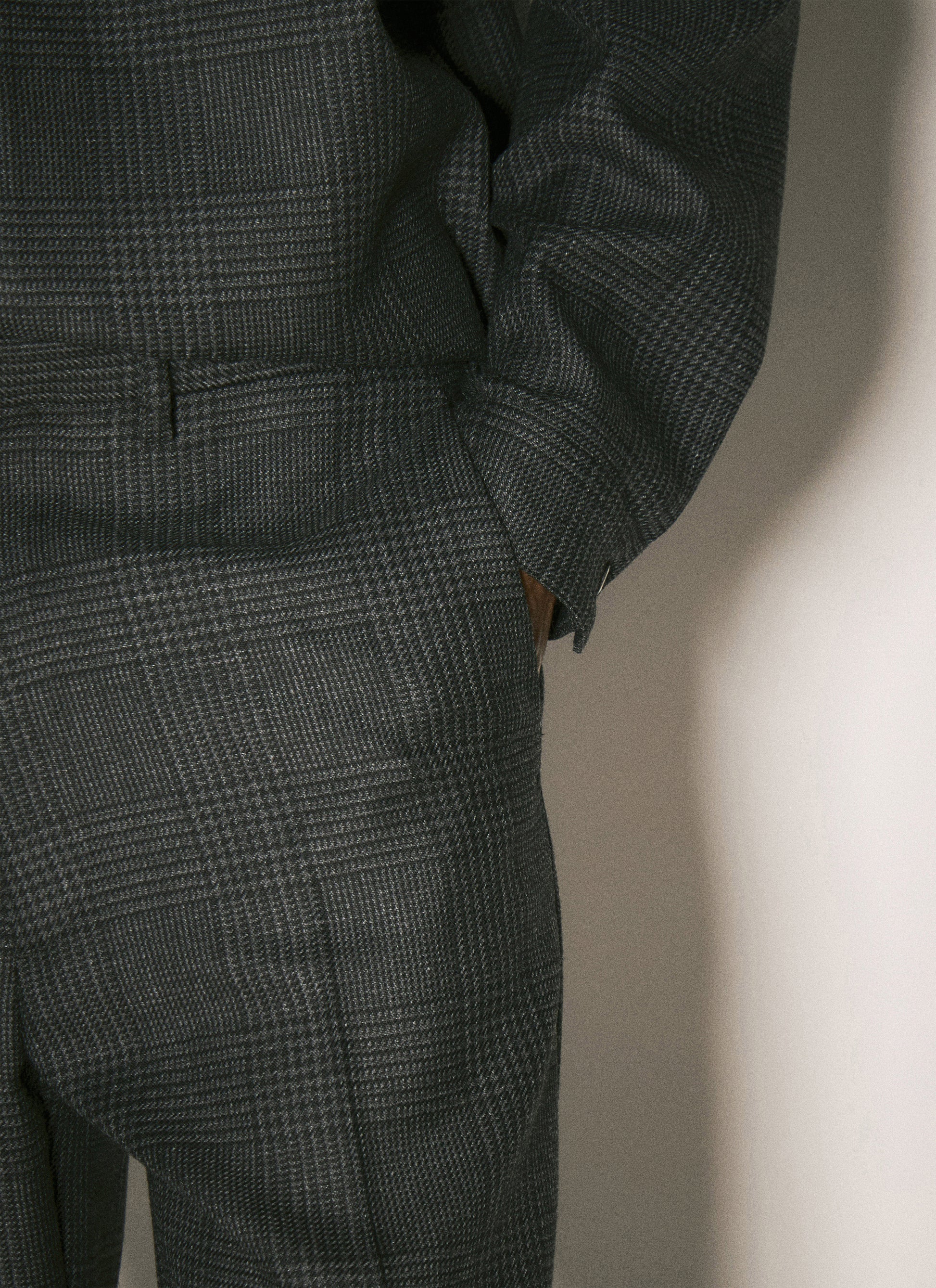 Prada Men Wool Tailored Pants PRADA