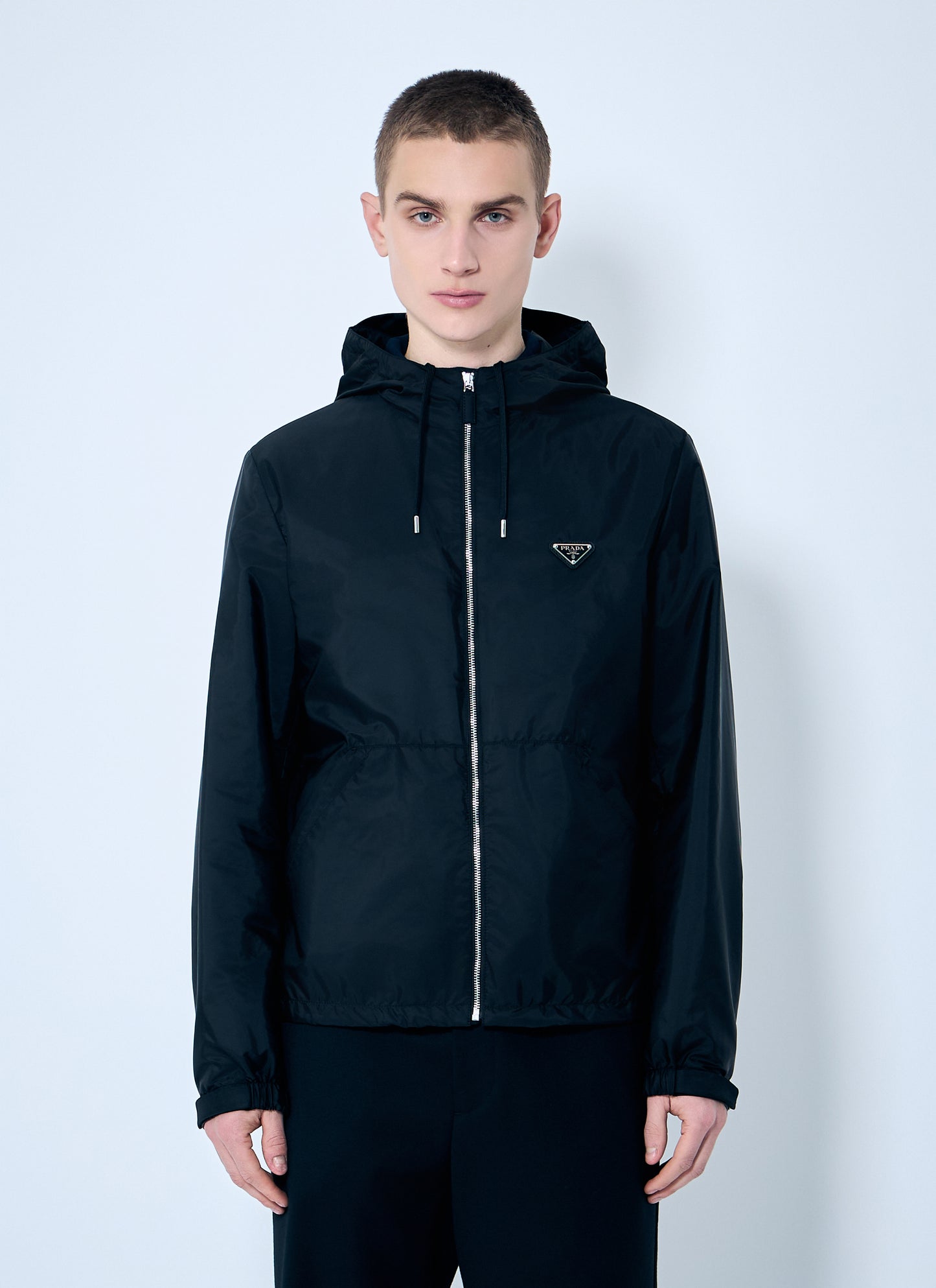Prada Men Re-Nylon Hooded Jacket PRADA
