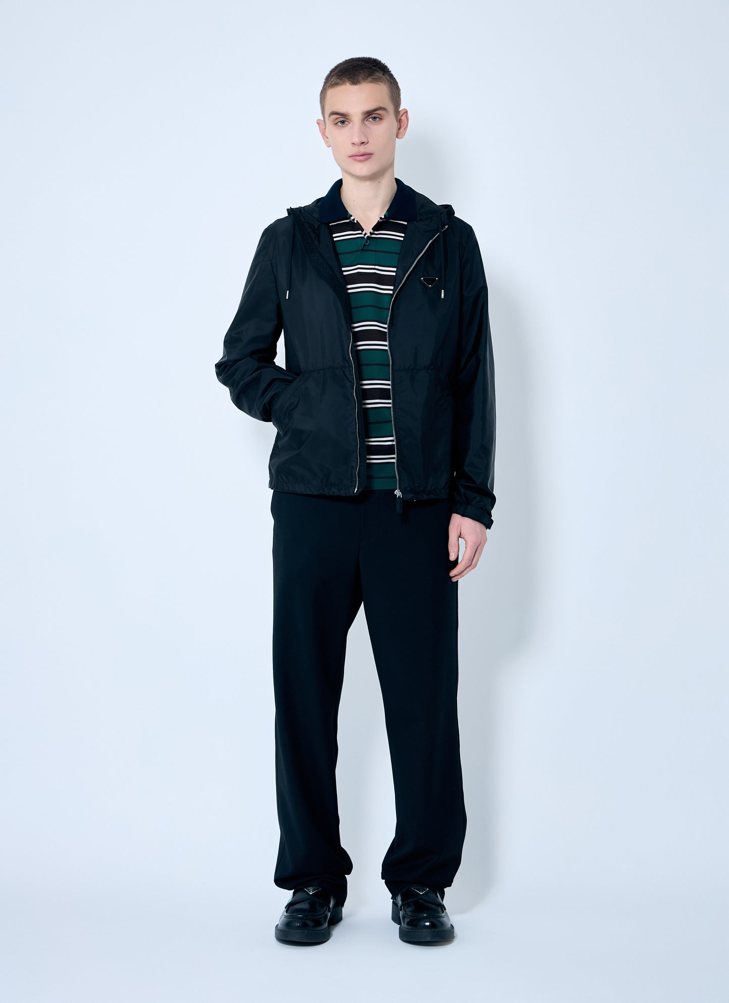 Prada Men Re-Nylon Hooded Jacket PRADA
