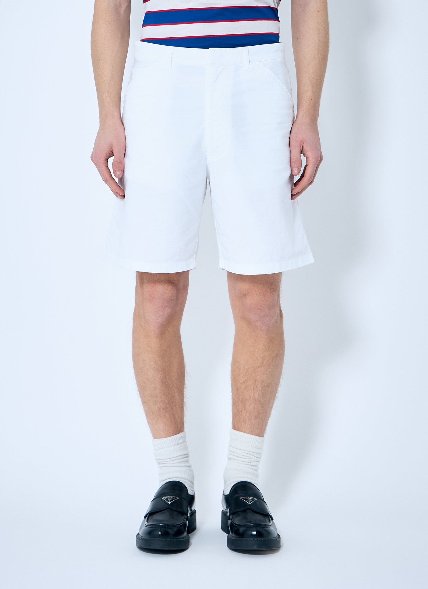 Prada Men Oxford Shorts PRADA
