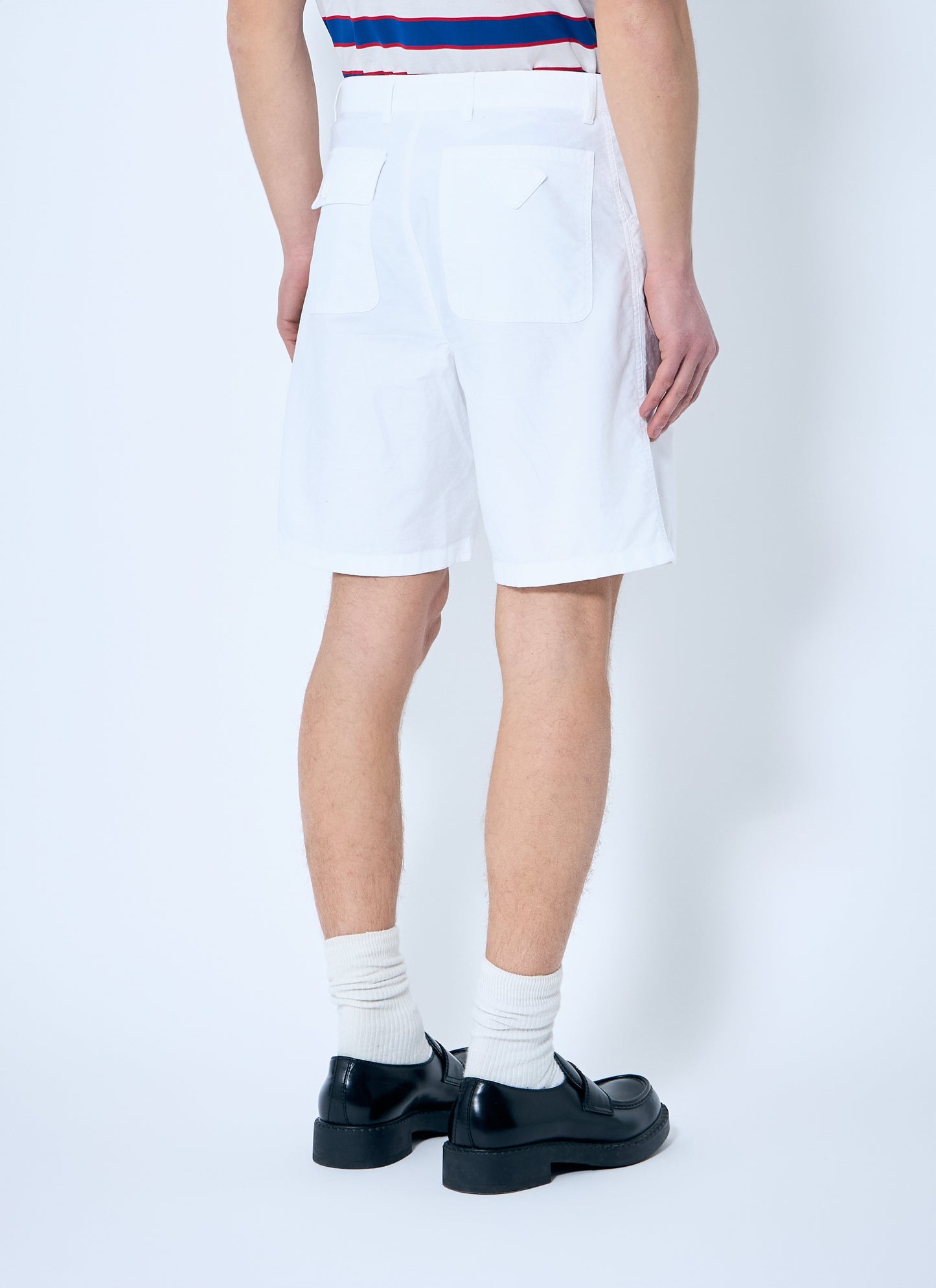 Prada Men Oxford Shorts PRADA