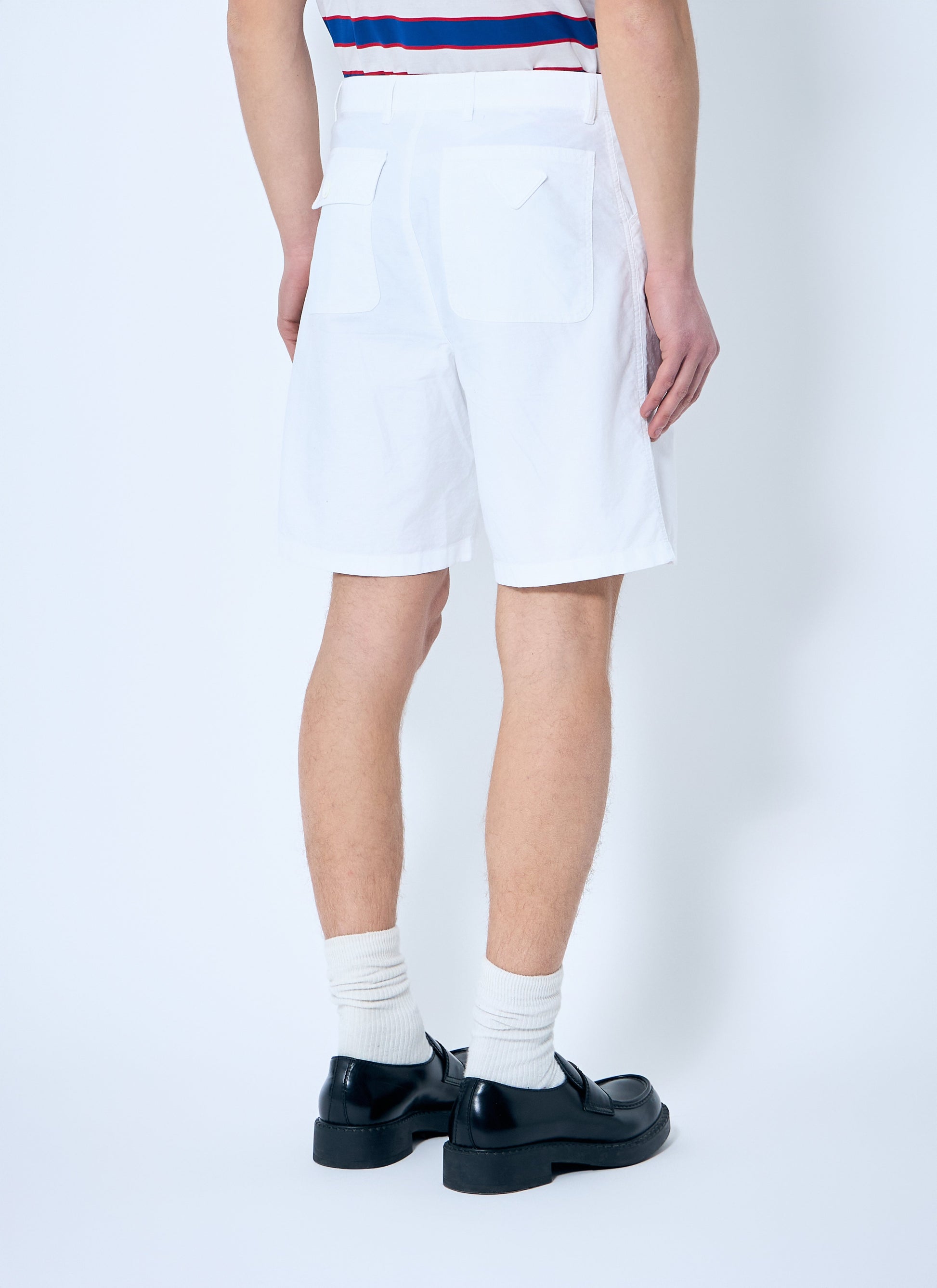 Prada Men Oxford Shorts PRADA