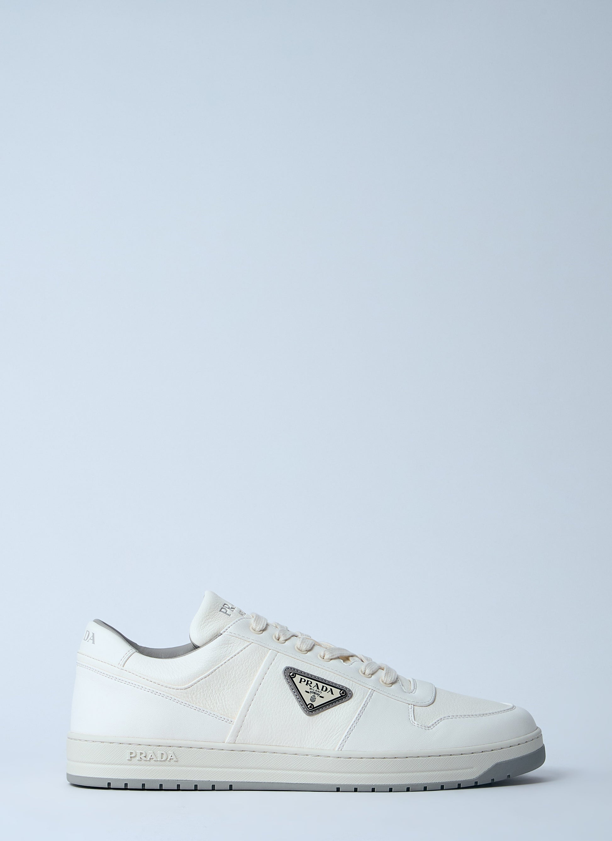Prada Men Leather Low-Top Sneakers PRADA