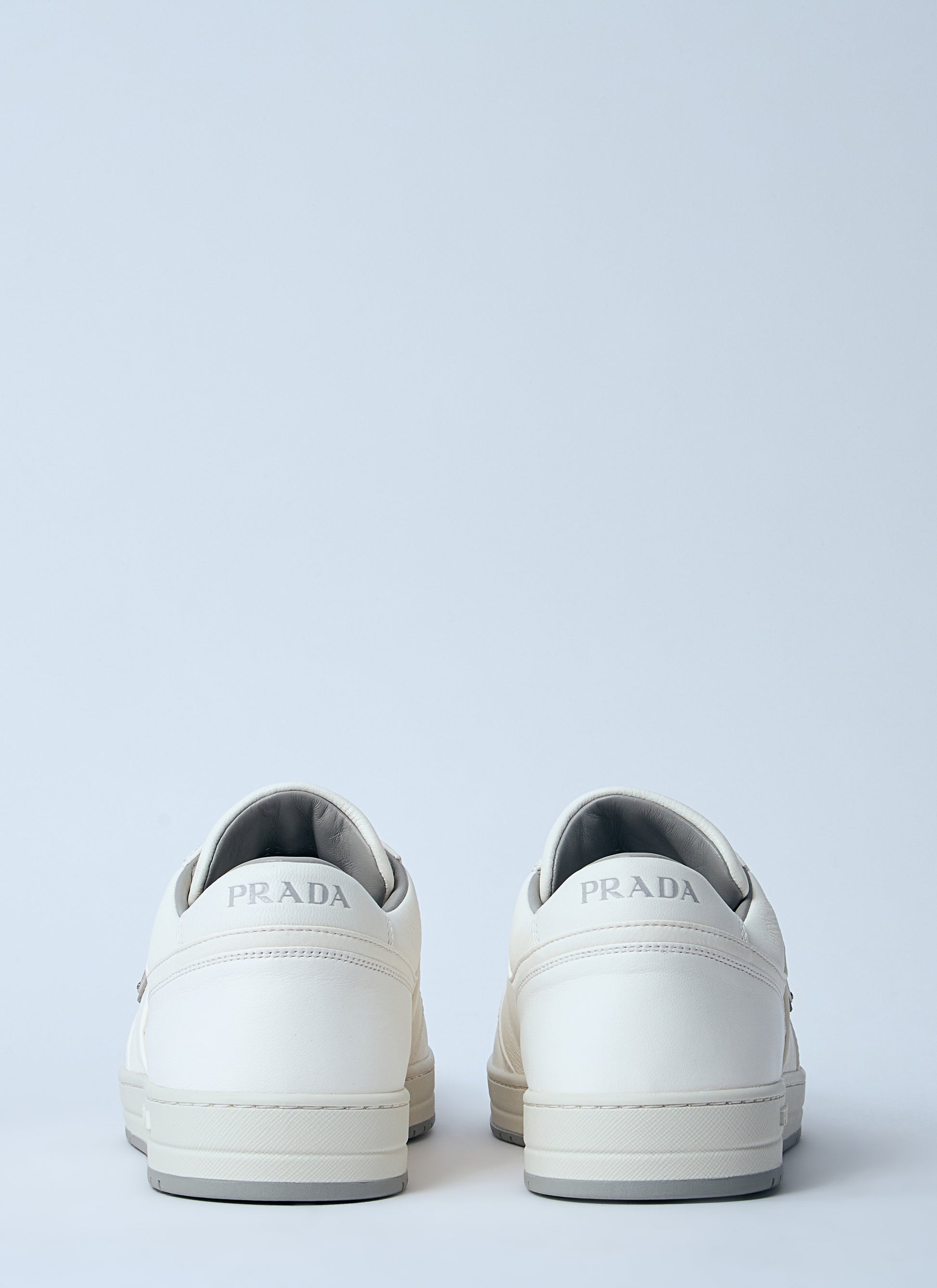 Prada Men Leather Low-Top Sneakers PRADA