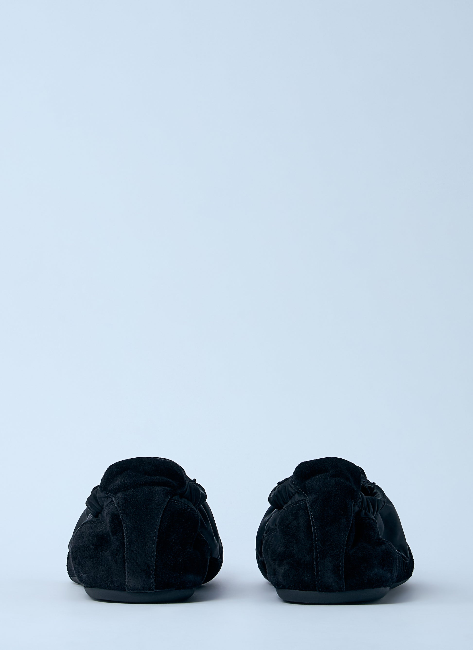 Prada Men Collapse Re-Nylon And Suede Sneakers PRADA