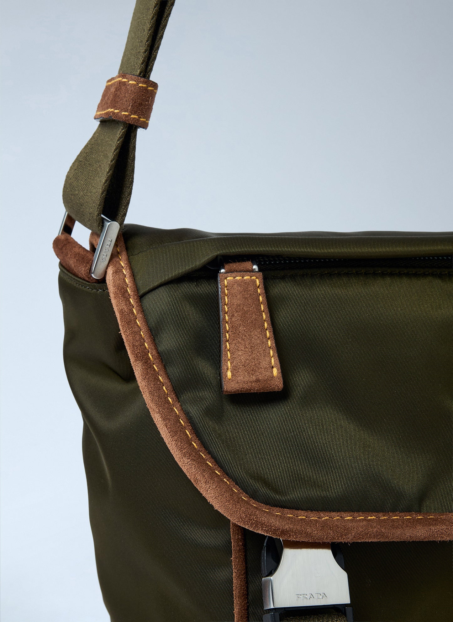 Prada Men Medium Re-Nylon Crossbody Bag PRADA