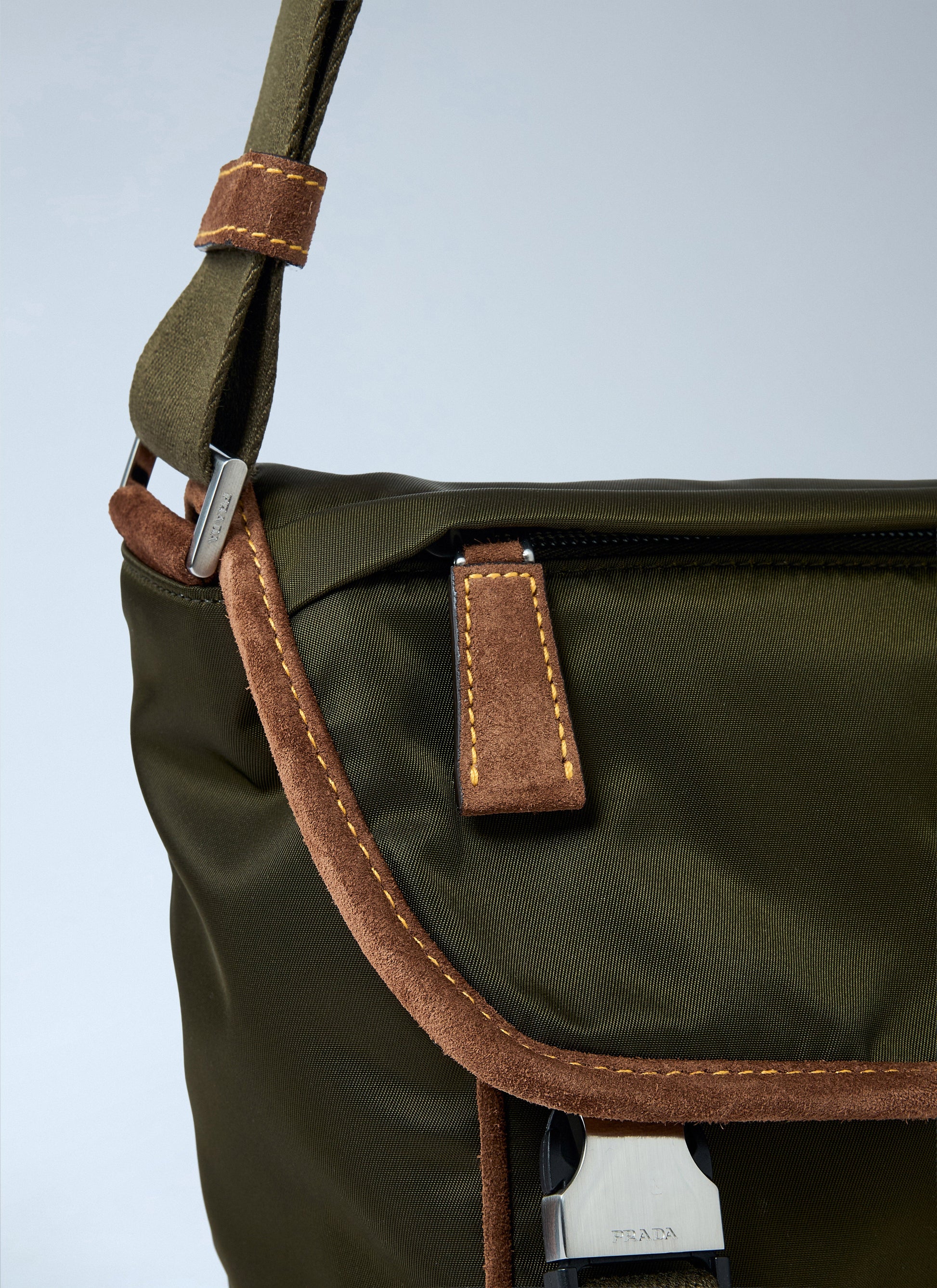 Prada Men Medium Re-Nylon Crossbody Bag PRADA