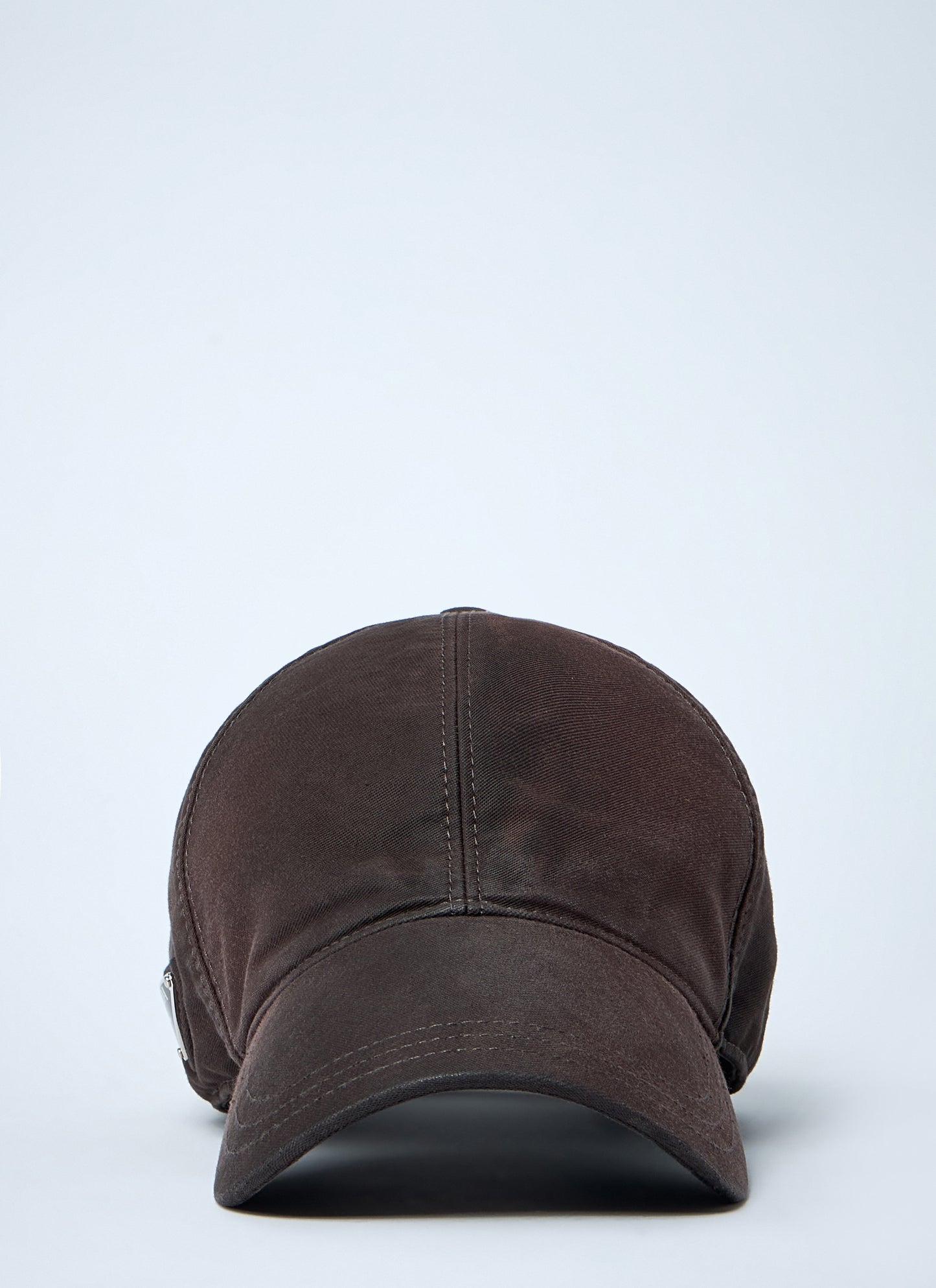 Prada Men Logo Plaque Baseball Cap PRADA
