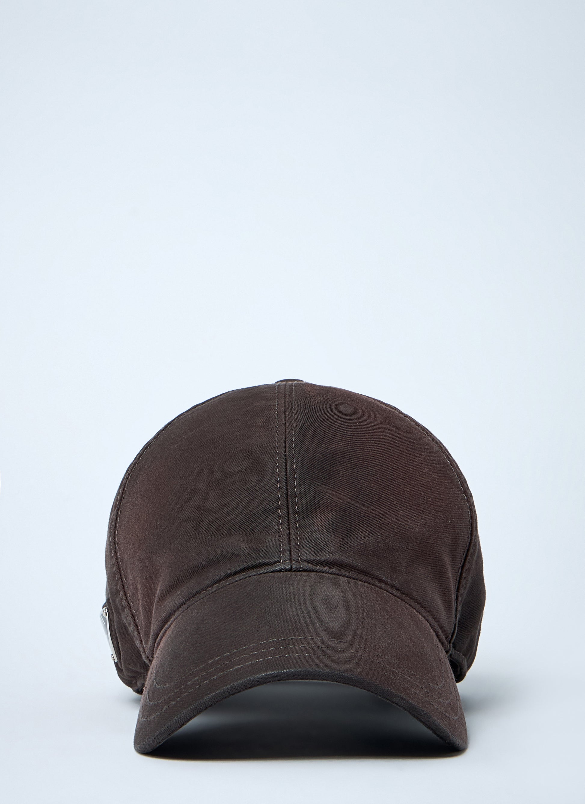 Prada Men Logo Plaque Baseball Cap PRADA