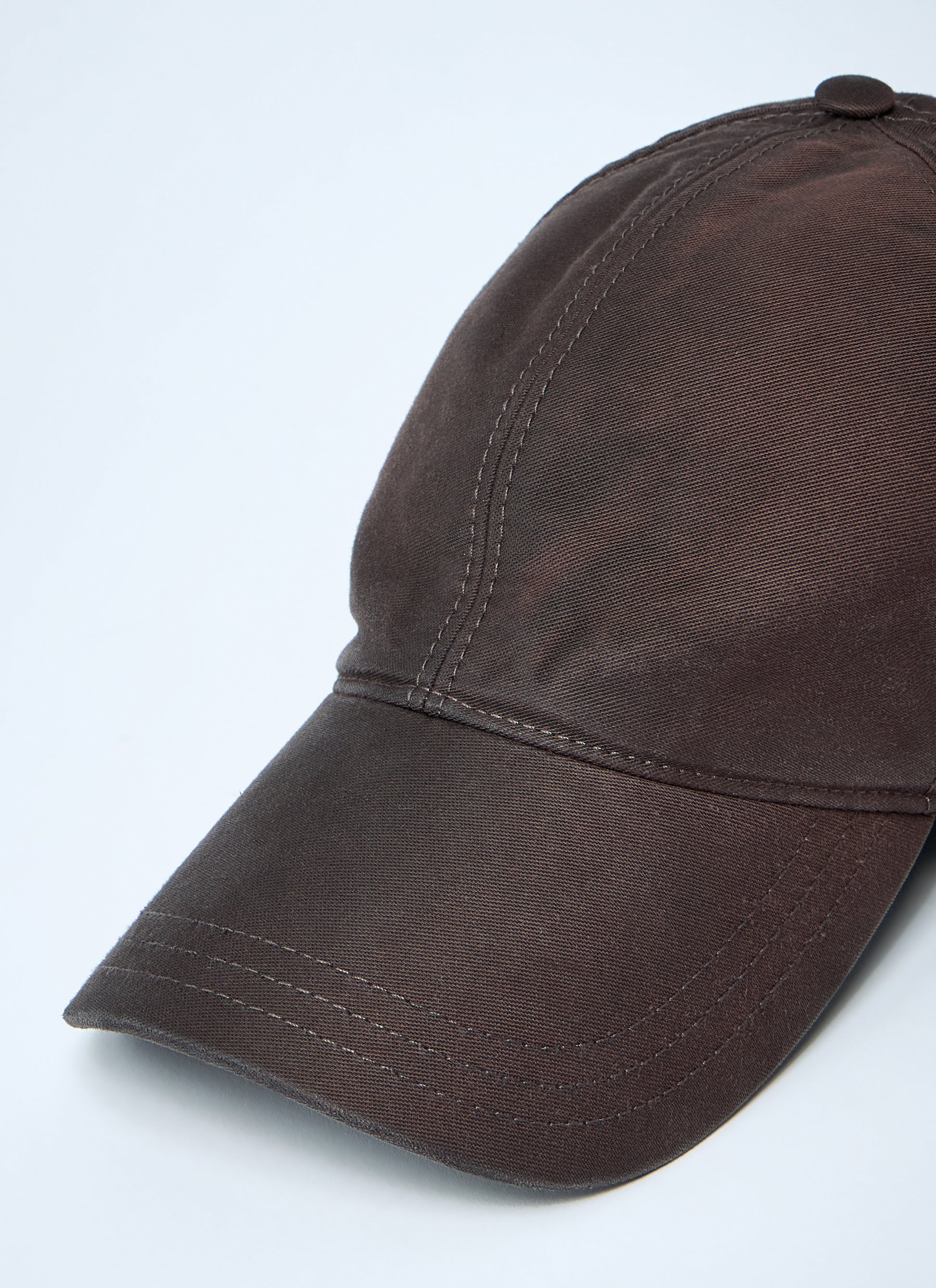 Prada Men Logo Plaque Baseball Cap PRADA