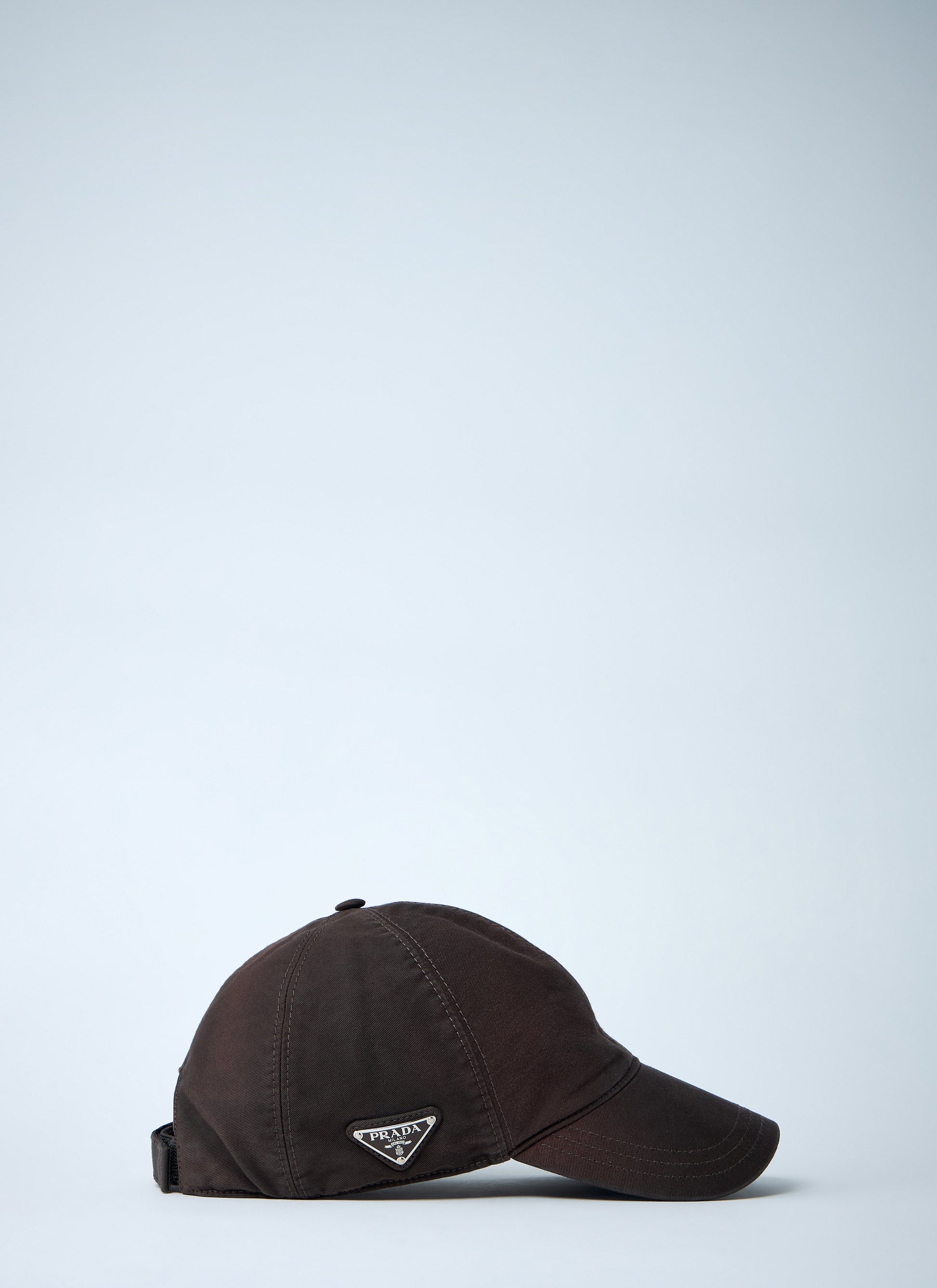 Prada Men Logo Plaque Baseball Cap PRADA