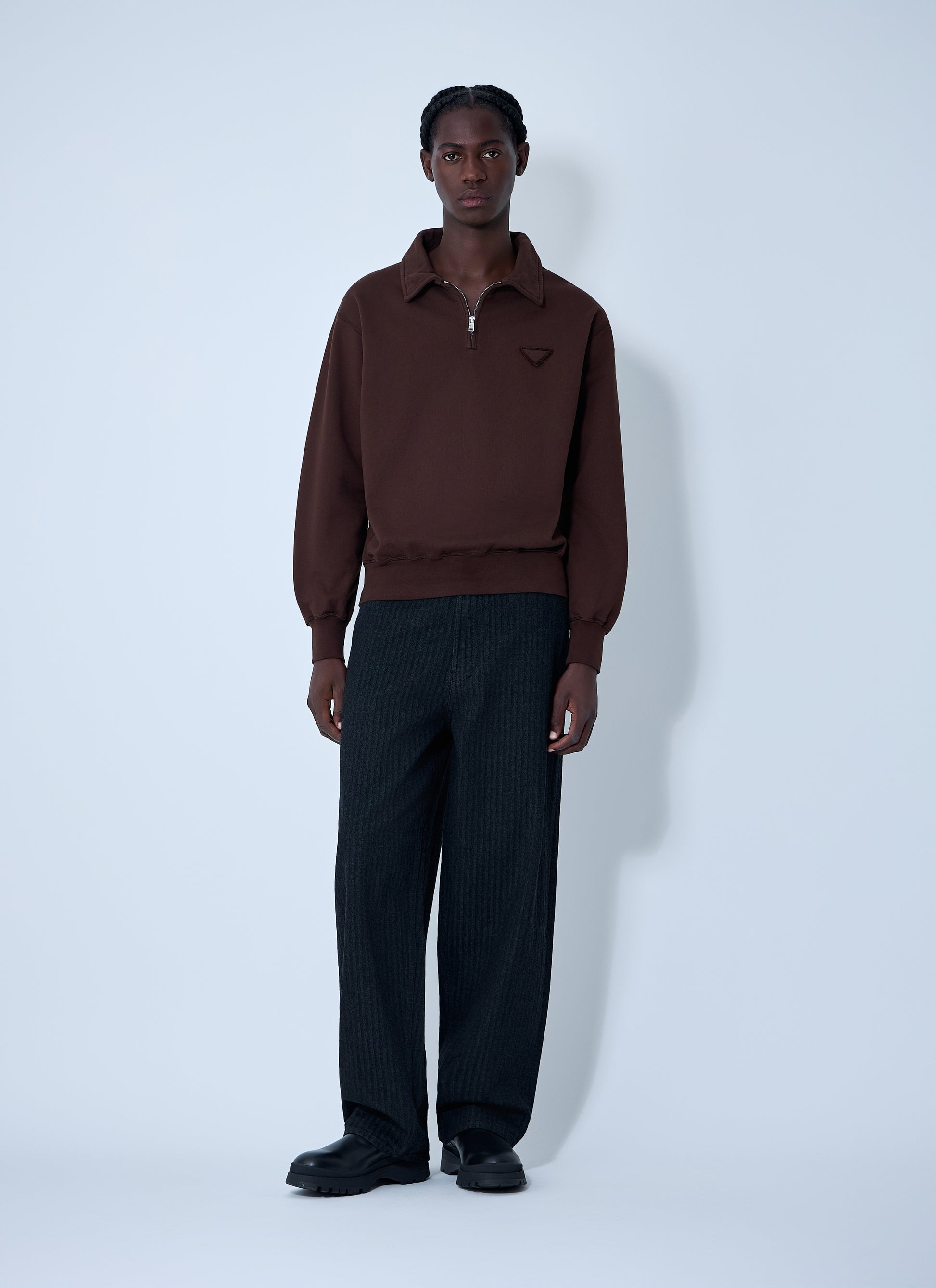 Prada Men Logo Motif Sweatshirt PRADA