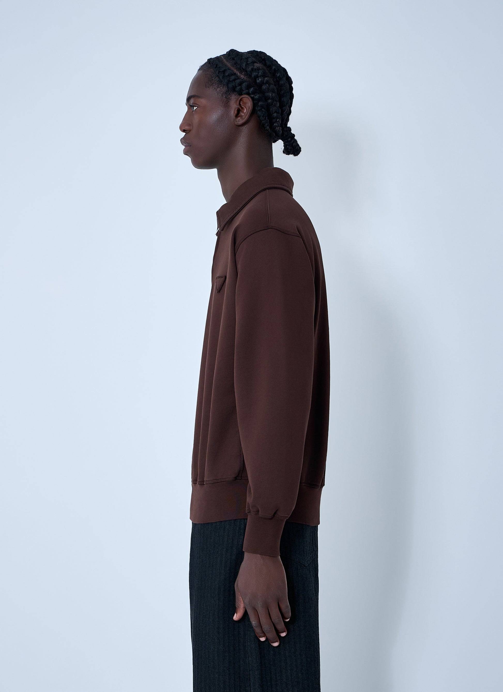 Prada Men Logo Motif Sweatshirt PRADA