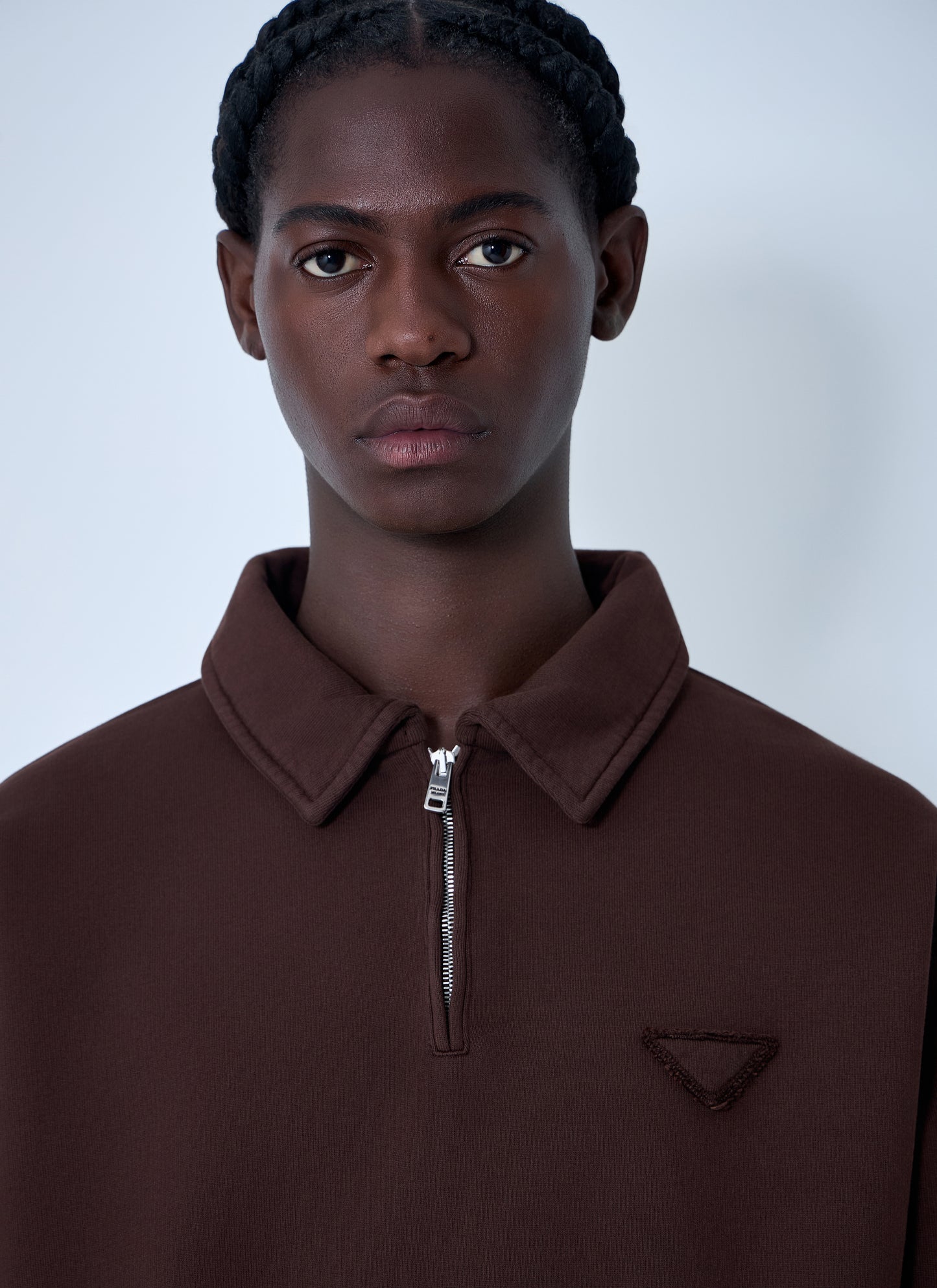 Prada Men Logo Motif Sweatshirt PRADA