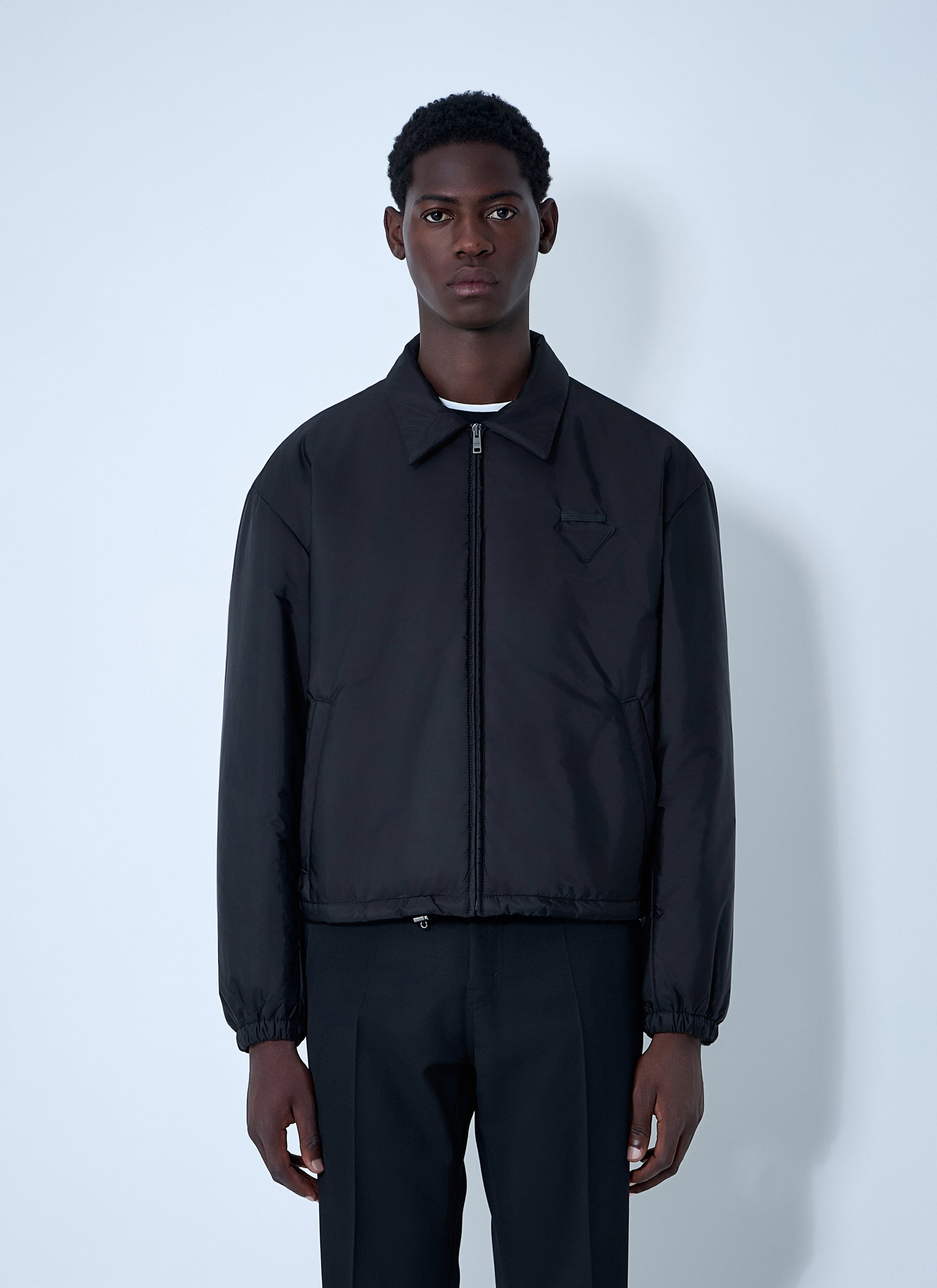 Prada Men Short Re-Nylon Down Jacket PRADA