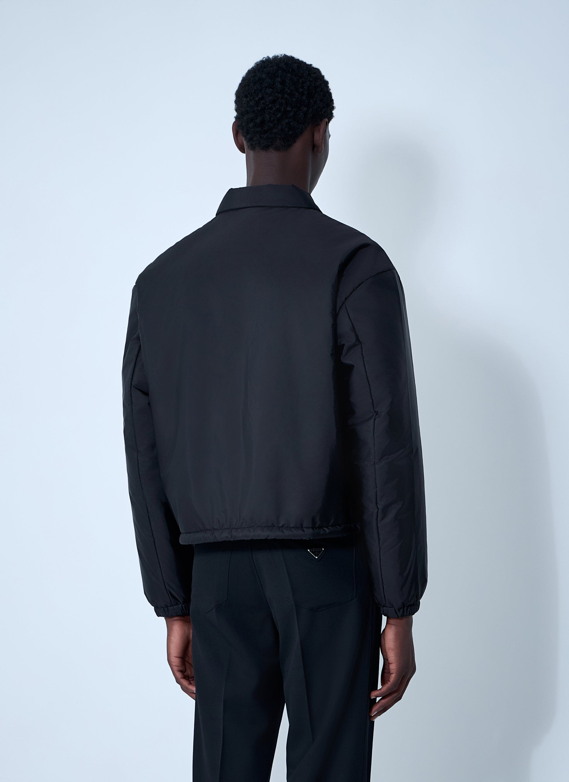 Prada Men Short Re-Nylon Down Jacket PRADA
