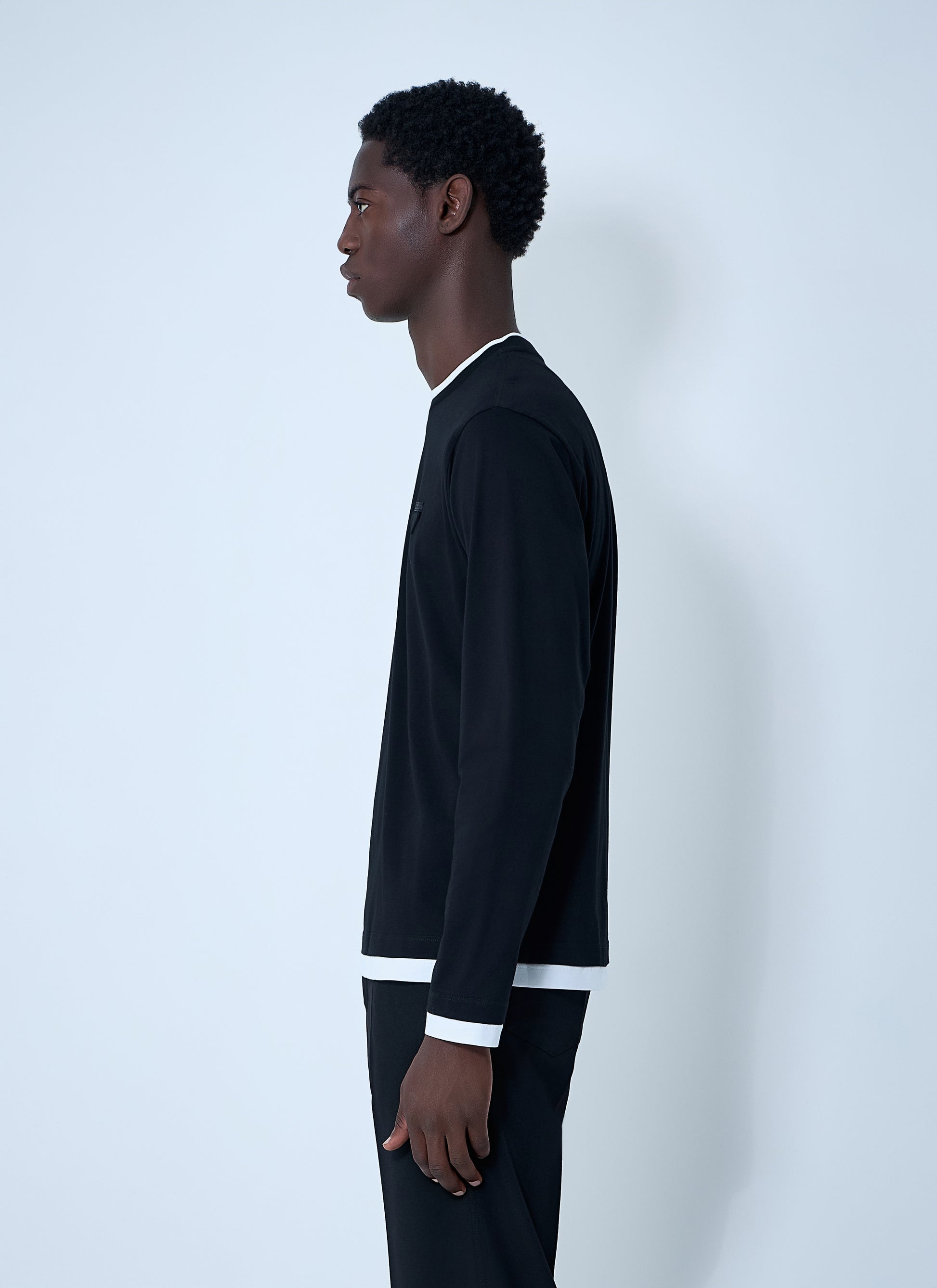 Prada Men Logo Motif T-Shirt PRADA