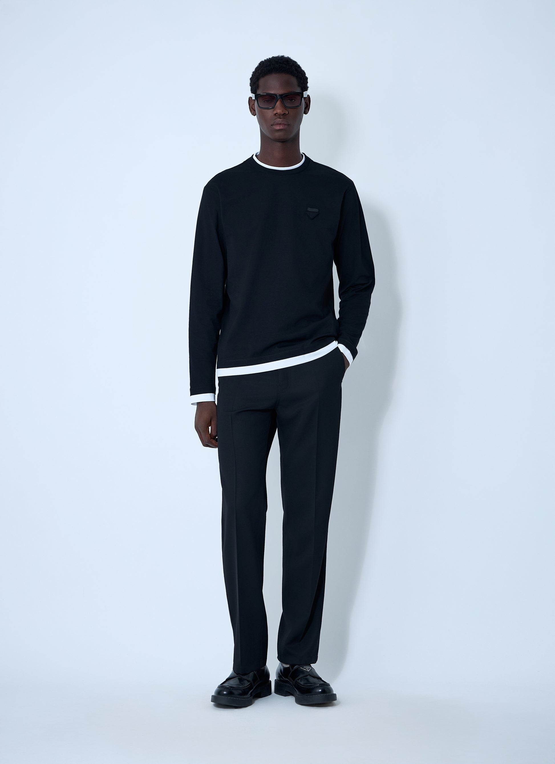 Prada Men Wool Pants PRADA
