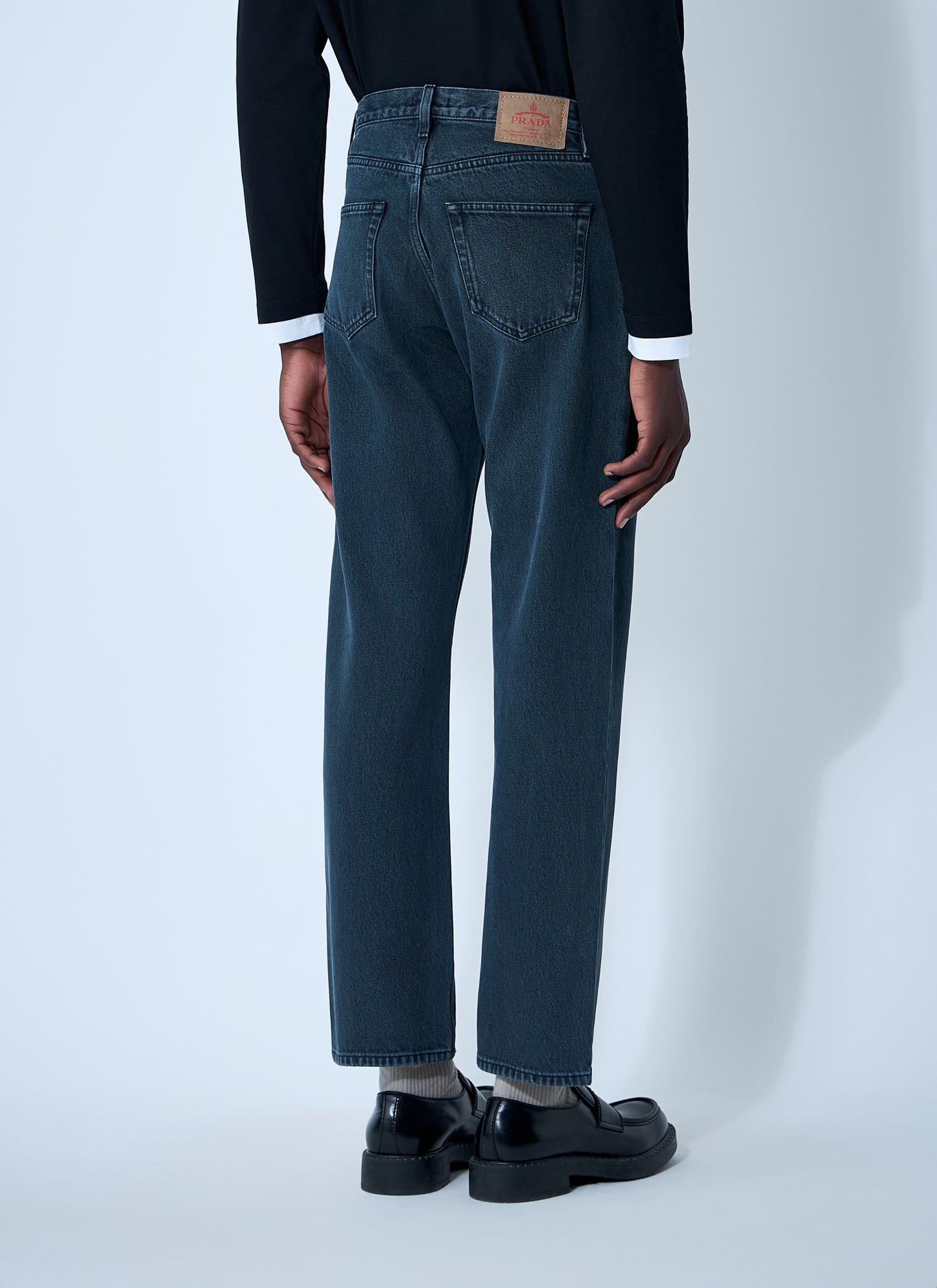 Prada Men Over-Dyed Jeans PRADA