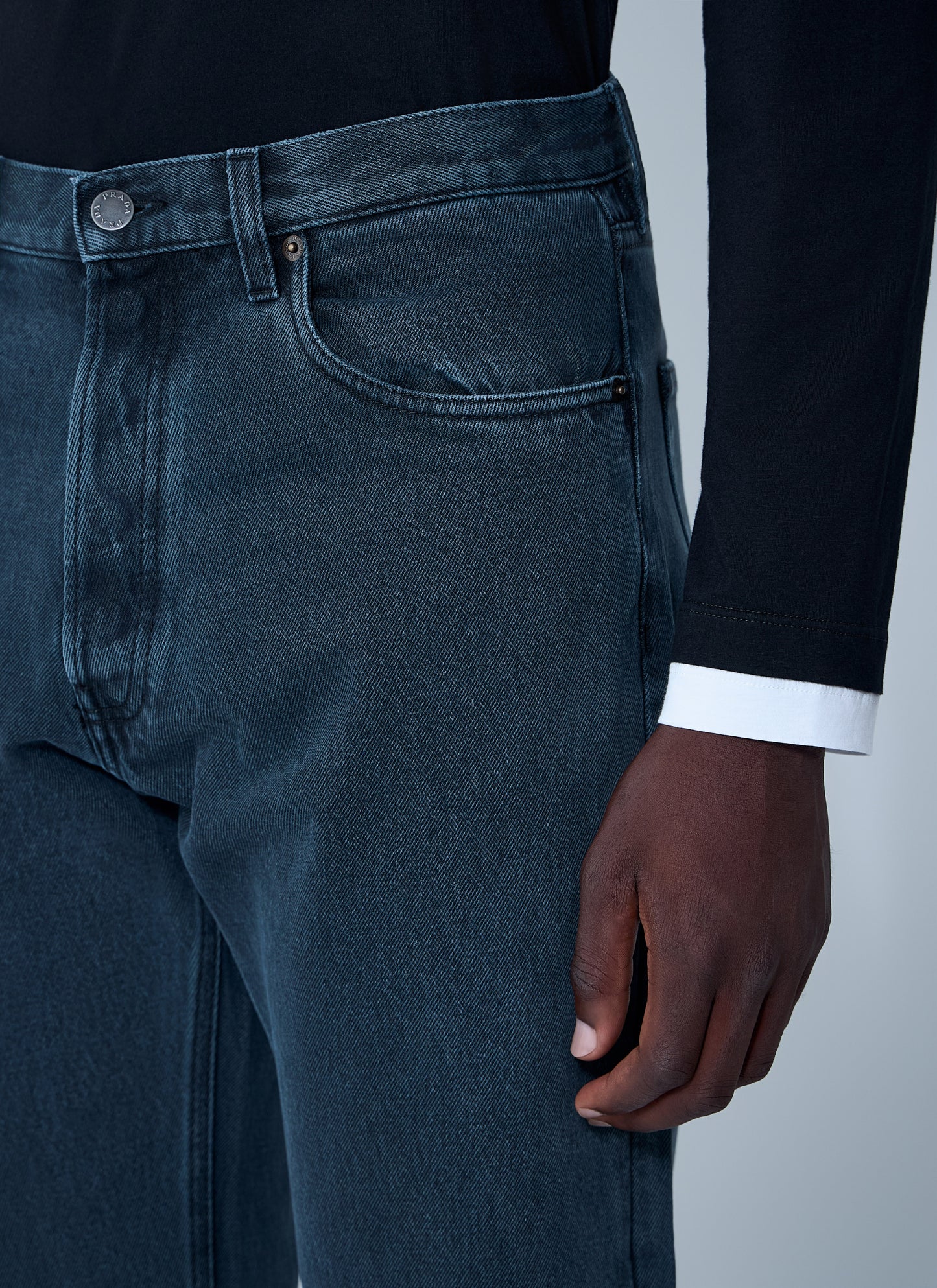 Prada Men Over-Dyed Jeans PRADA
