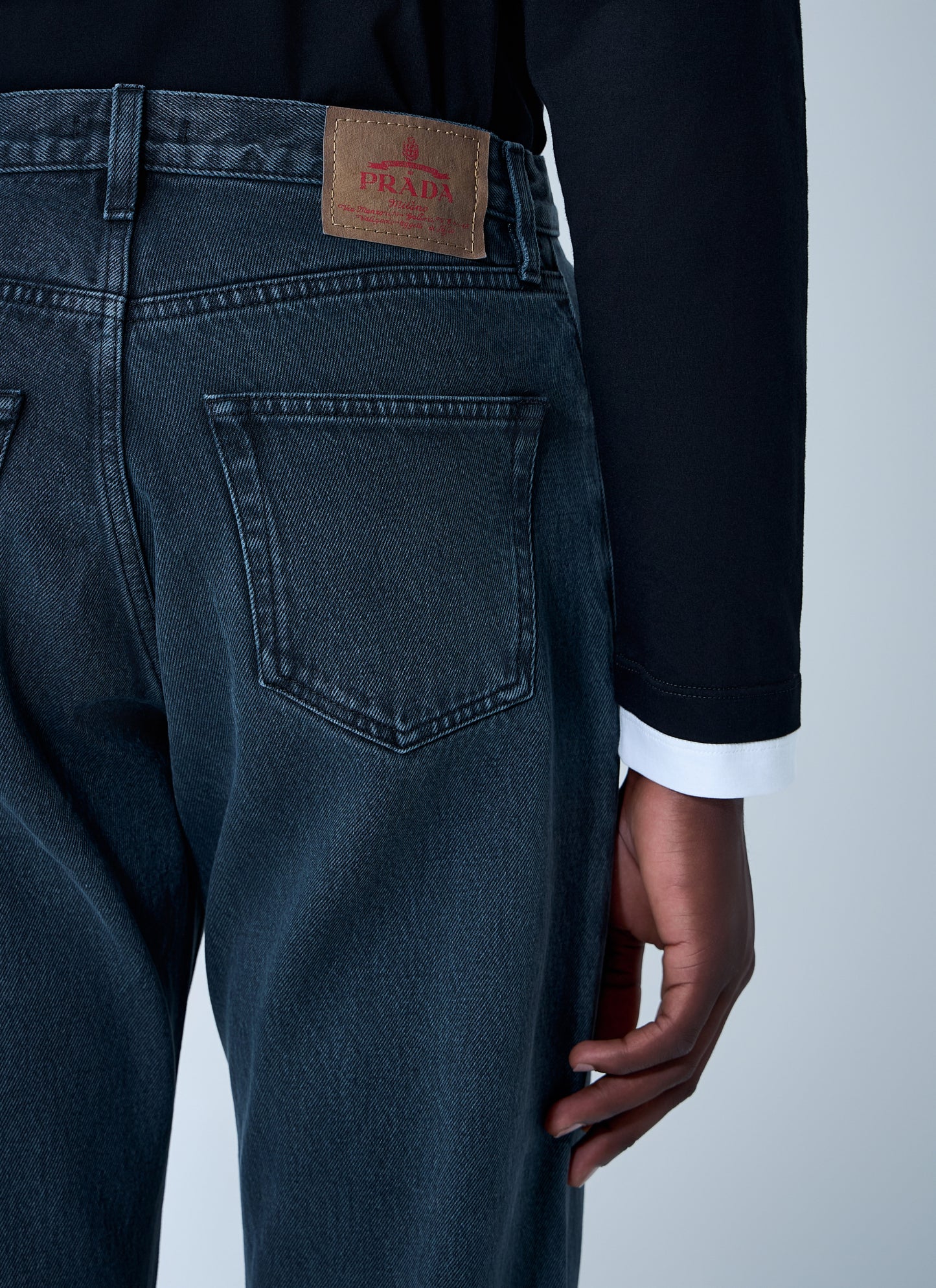 Prada Men Over-Dyed Jeans PRADA