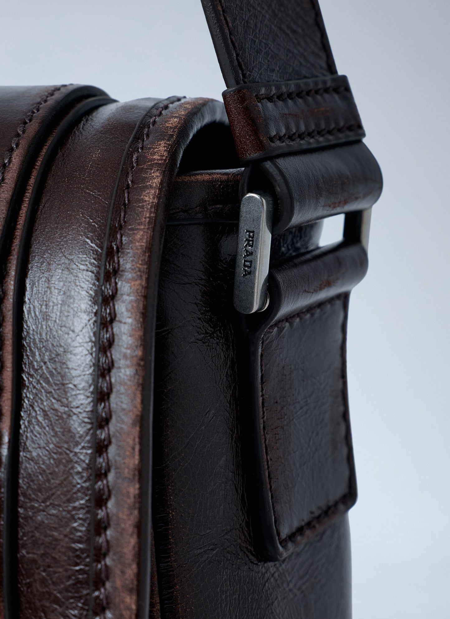 Prada Men Leather Explore Crossbody Bag PRADA