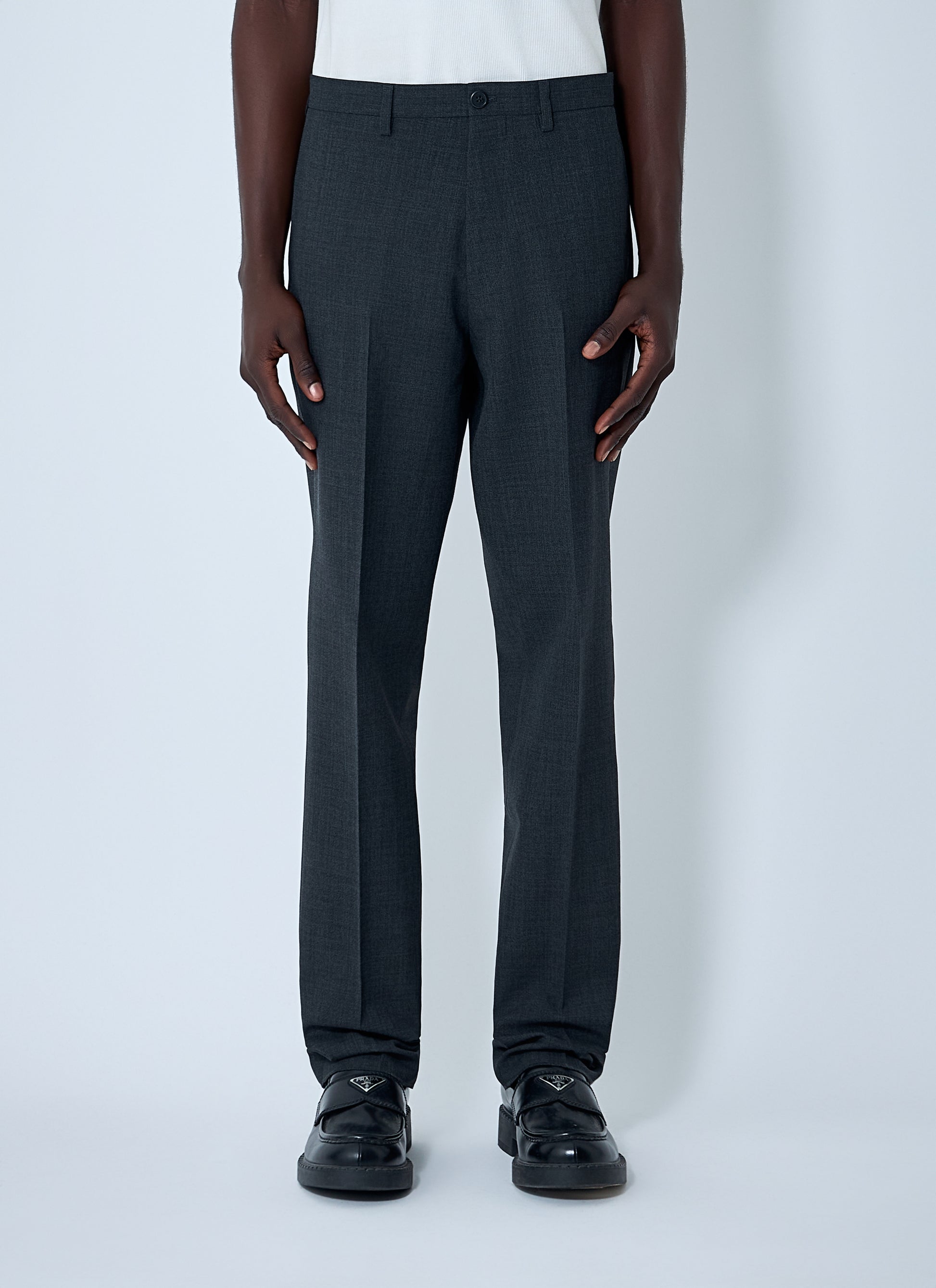 Prada Men Wool Tailored Pants PRADA